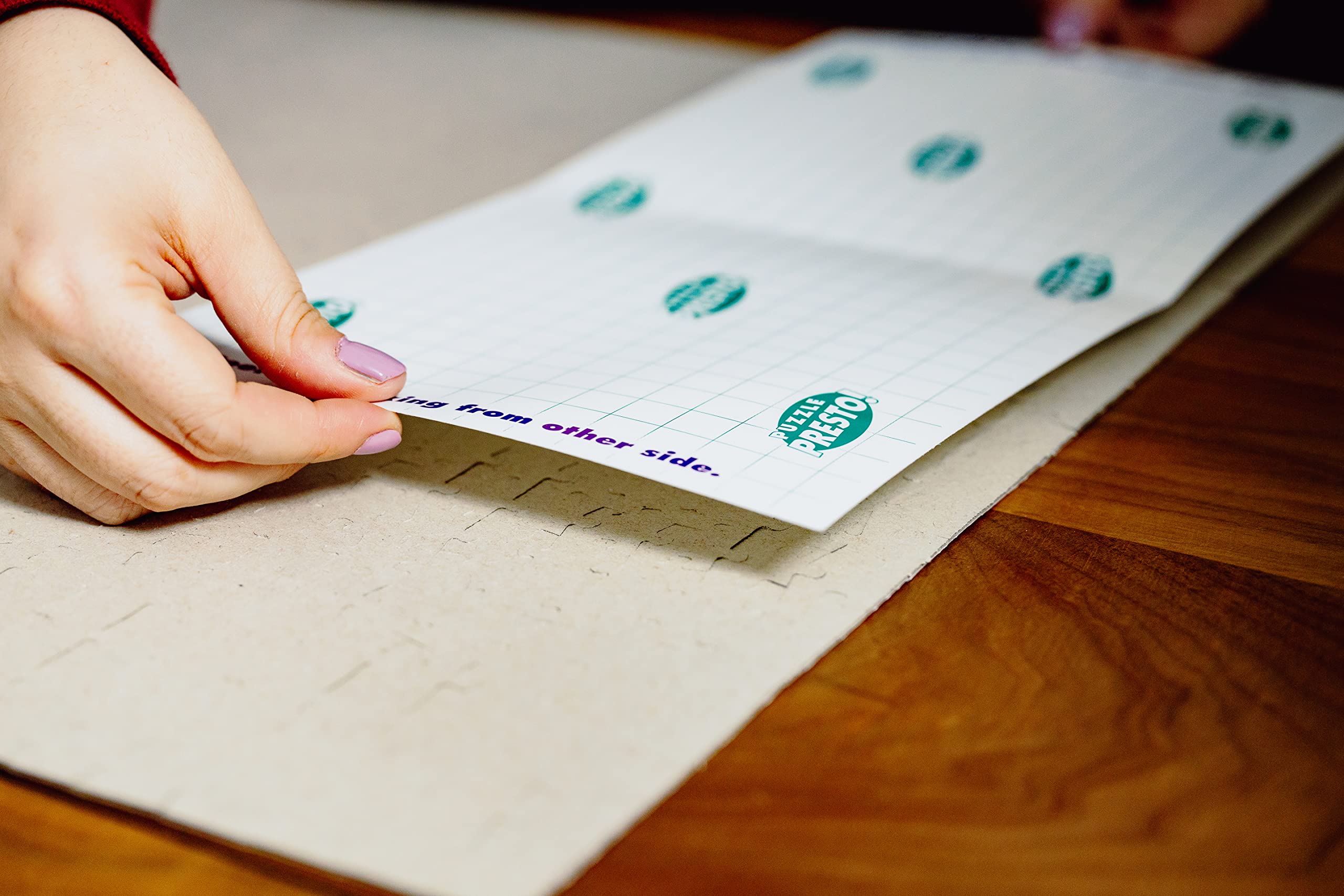 (2 Pack)Puzzle Presto! Peel & Stick Puzzle Saver: The Original and Still The Best Way to Preserve Your Finished Puzzle! 12 Adhesive Sheets and 4 Adhesive Hangars. Preserve Two1000 Piece Puzzles! Multi - Image 4