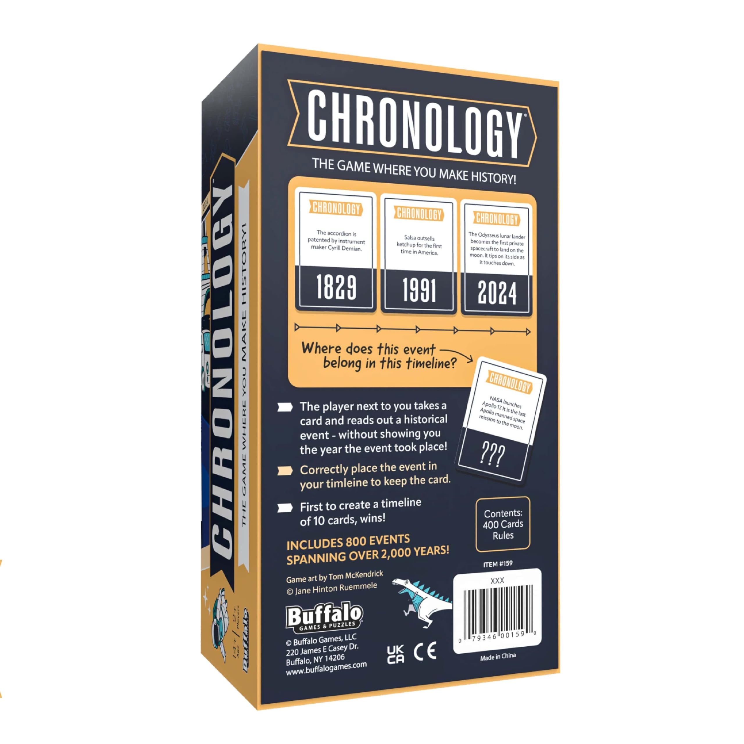 Buffalo Games - Chronology - The Game Where You Make History - Historical Timeline Trivia for 2+ Players, Ages 14+ - Image 7