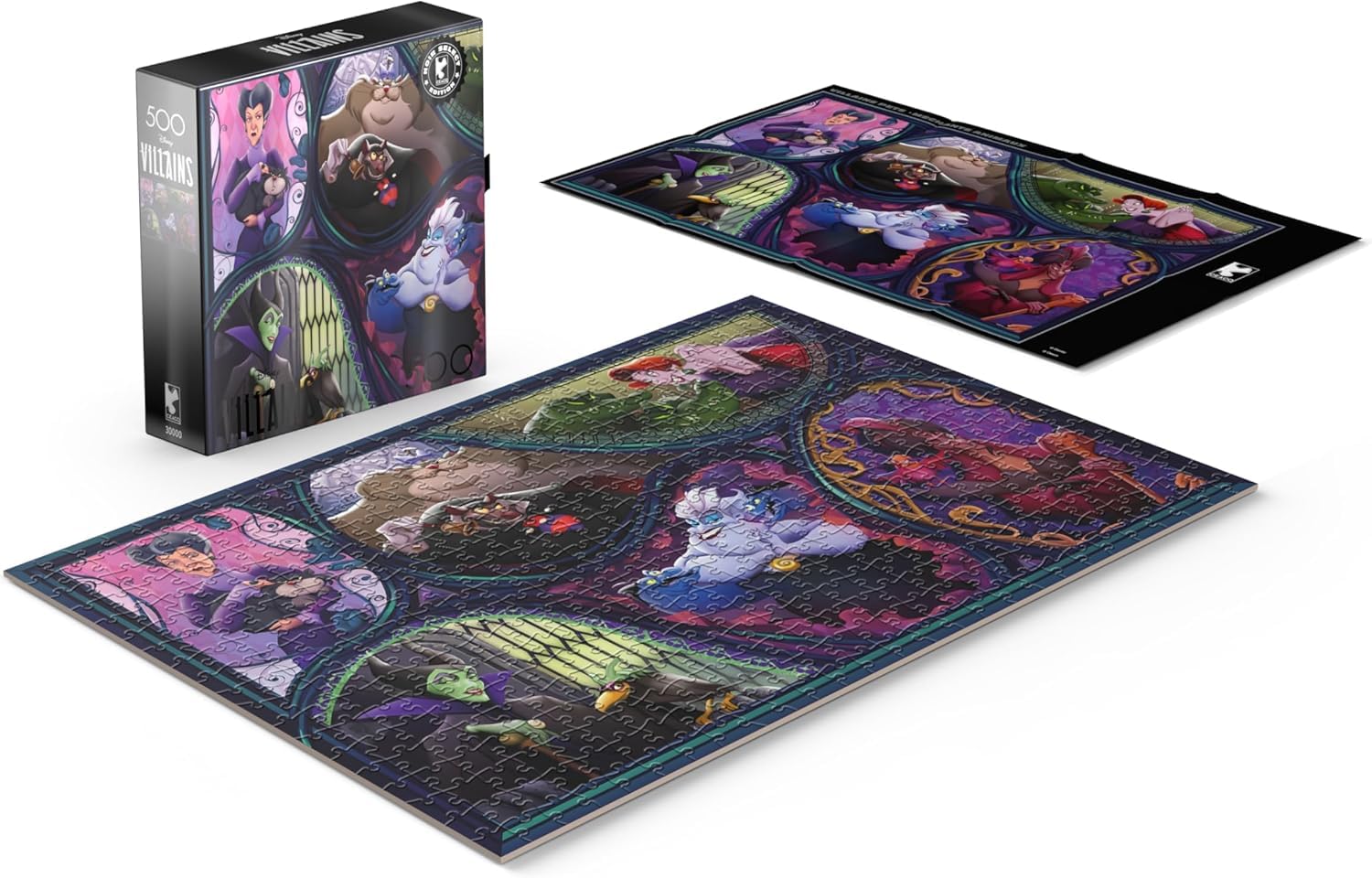 Buffalo Games - Disney - Disney: Villains Pets - 500 Piece Jigsaw Puzzle for Adults -Challenging Puzzle Perfect for Game Nights - Finished Size is 21.25 x 15.00 - Image 4