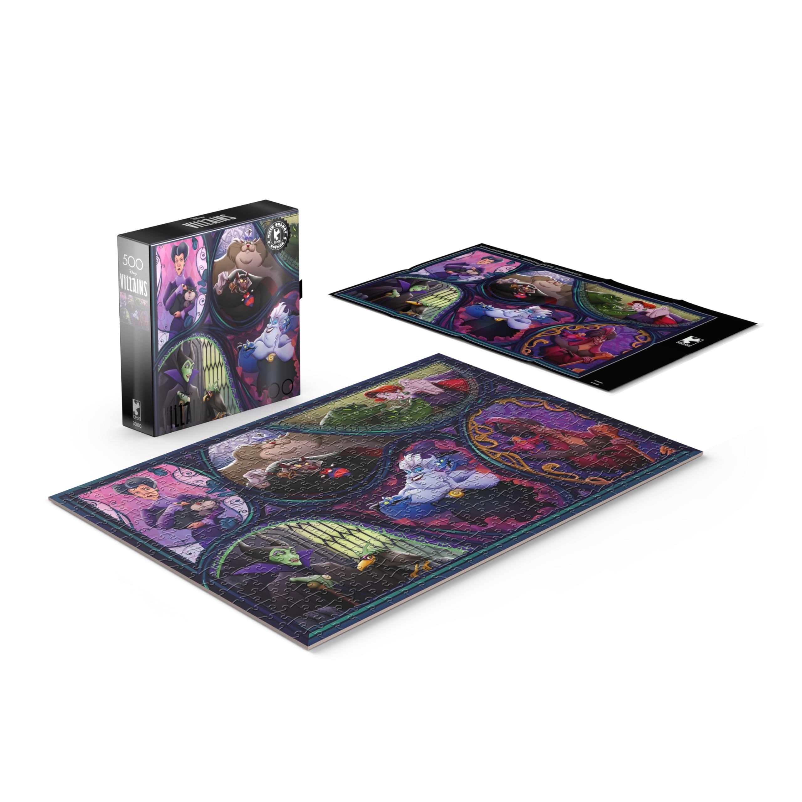 Buffalo Games - Disney - Disney: Villains Pets - 500 Piece Jigsaw Puzzle for Adults -Challenging Puzzle Perfect for Game Nights - Finished Size is 21.25 x 15.00 - Image 5