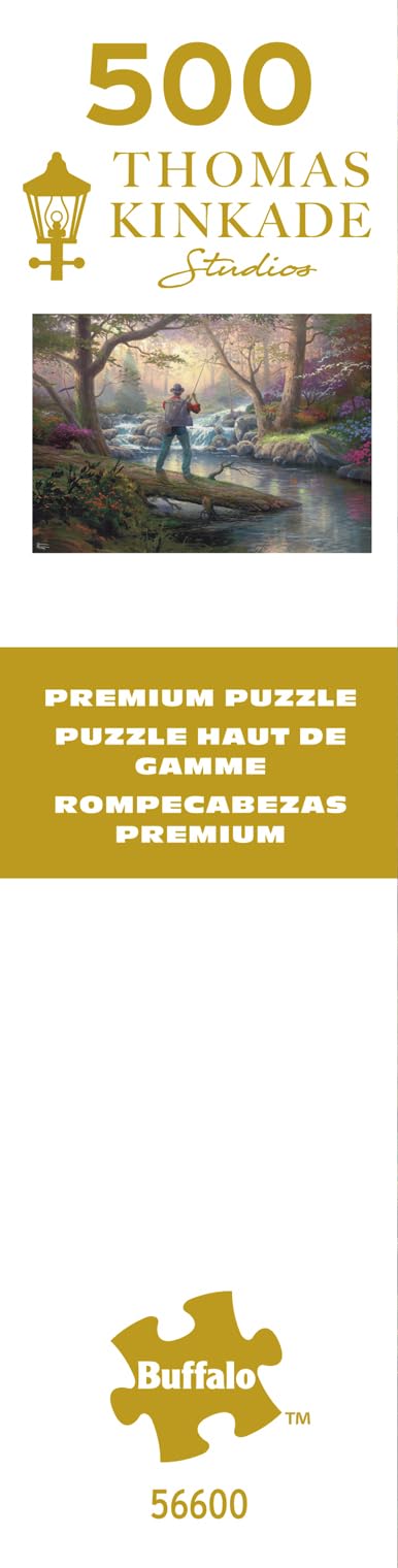Buffalo Games - Gold - Thomas Kinkade - It Doesn't Get Much Better - 500 Piece Jigsaw Puzzle for Adults - Challenging Puzzle Perfect for Game Nights - Image 5