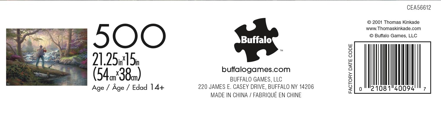 Buffalo Games - Gold - Thomas Kinkade - It Doesn't Get Much Better - 500 Piece Jigsaw Puzzle for Adults - Challenging Puzzle Perfect for Game Nights - Image 6