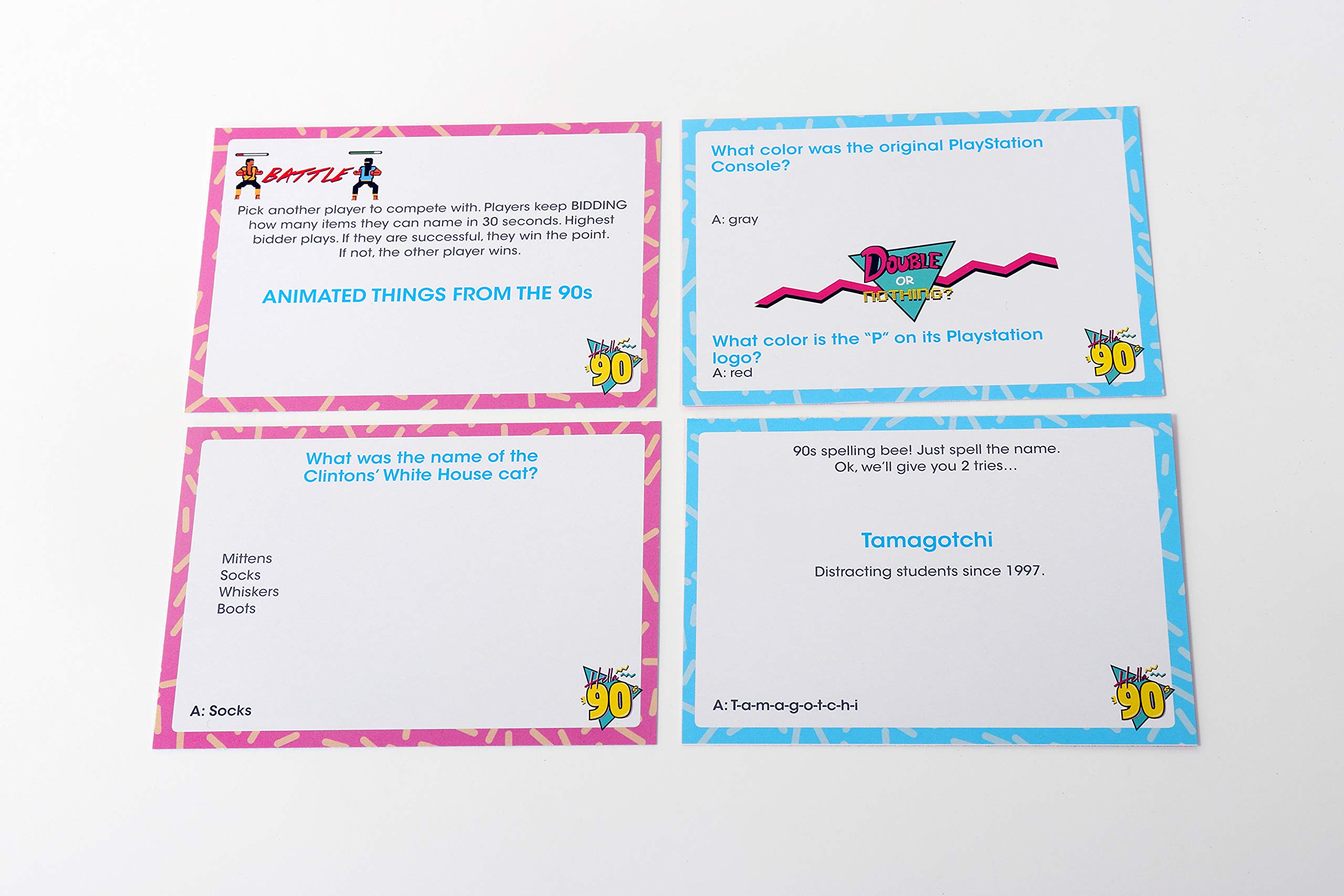 Buffalo Games Hella 90's - Pop Culture Trivia Game Brown - Image 5