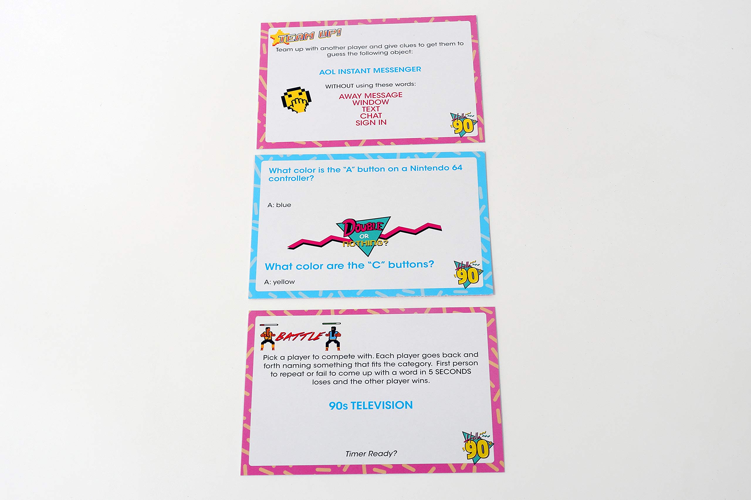 Buffalo Games Hella 90's - Pop Culture Trivia Game Brown - Image 6