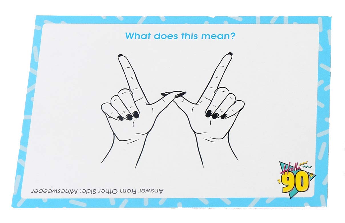 Buffalo Games Hella 90's - Pop Culture Trivia Game Brown - Image 7