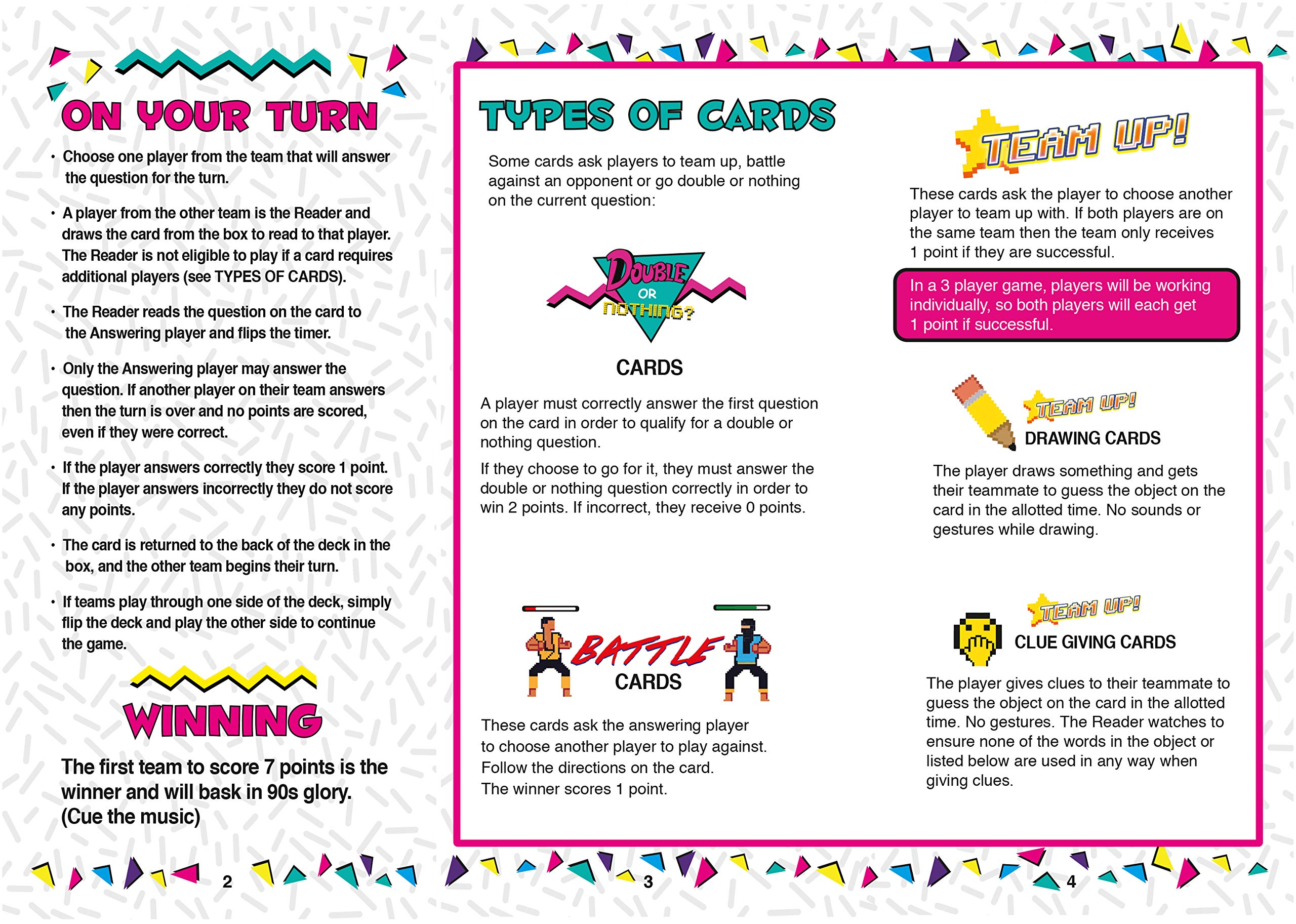 Buffalo Games Hella 90's - Pop Culture Trivia Game Brown - Image 9