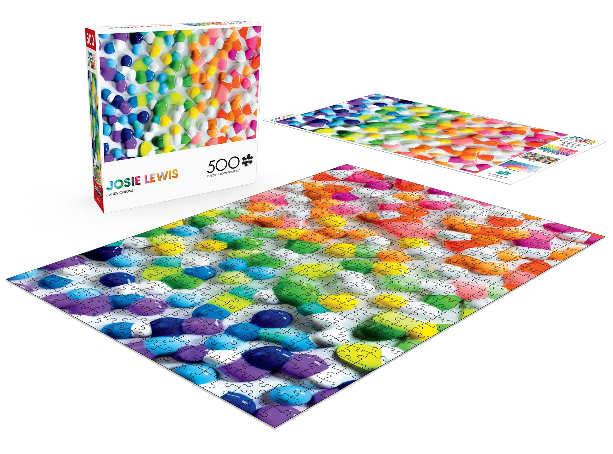 Buffalo Games - Josie Lewis - Candy Chrome - 500 Piece Jigsaw Puzzle - Image 4