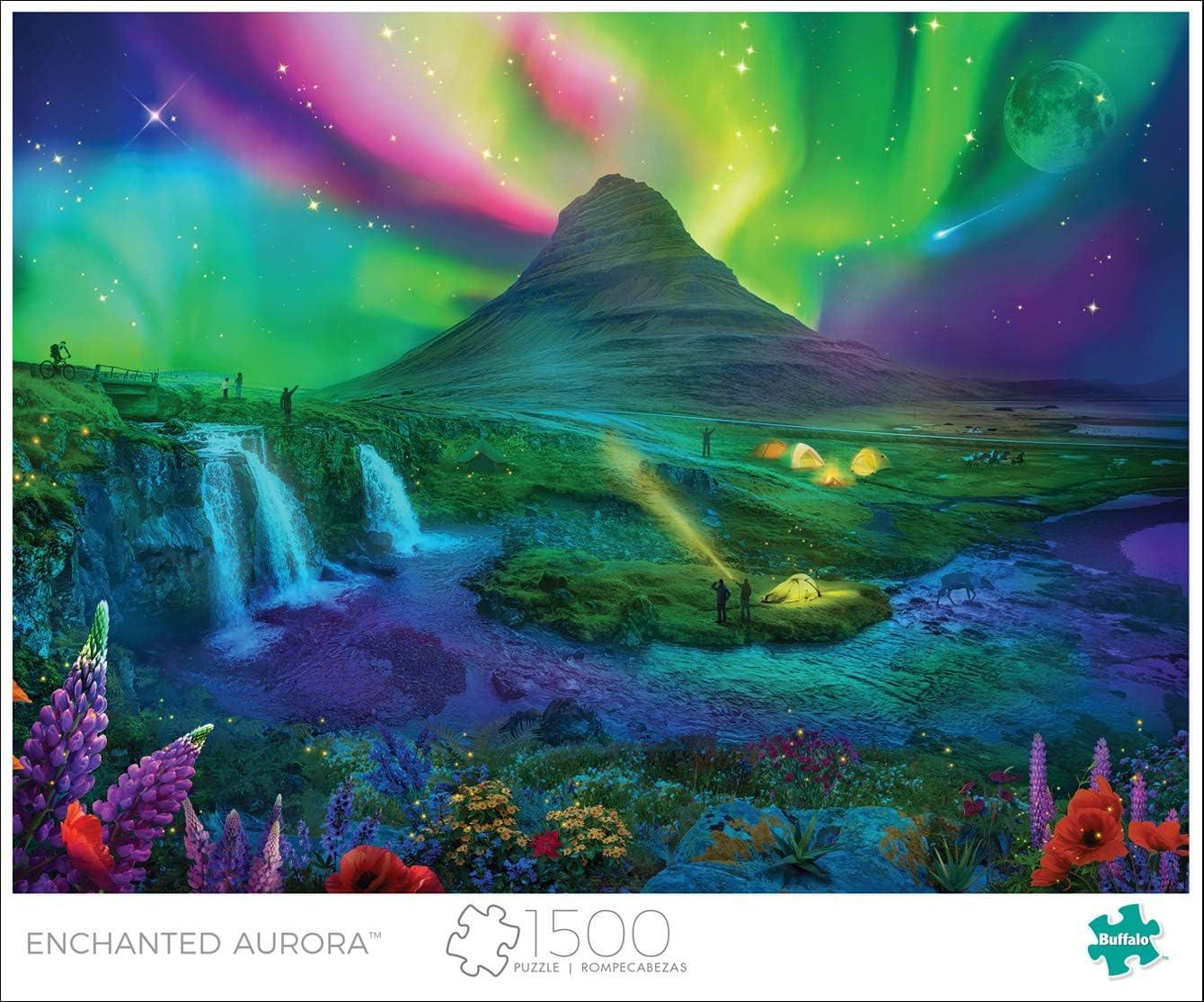 Buffalo Games - Lena - Enchanted Aurora - 1500 Piece Jigsaw Puzzle for Adults -Challenging Puzzle Perfect for Game Nights - Finished Size is 38.50 x 26.50 - Image 3