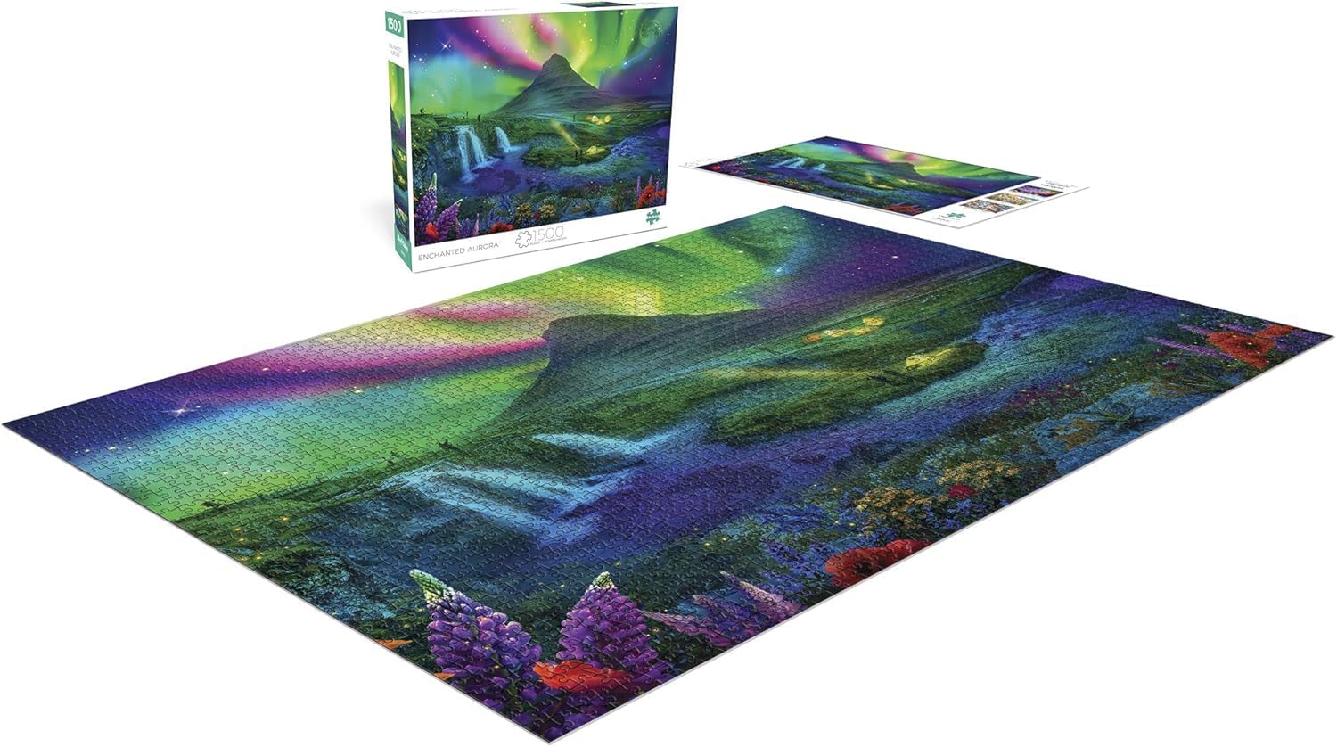 Buffalo Games - Lena - Enchanted Aurora - 1500 Piece Jigsaw Puzzle for Adults -Challenging Puzzle Perfect for Game Nights - Finished Size is 38.50 x 26.50 - Image 4