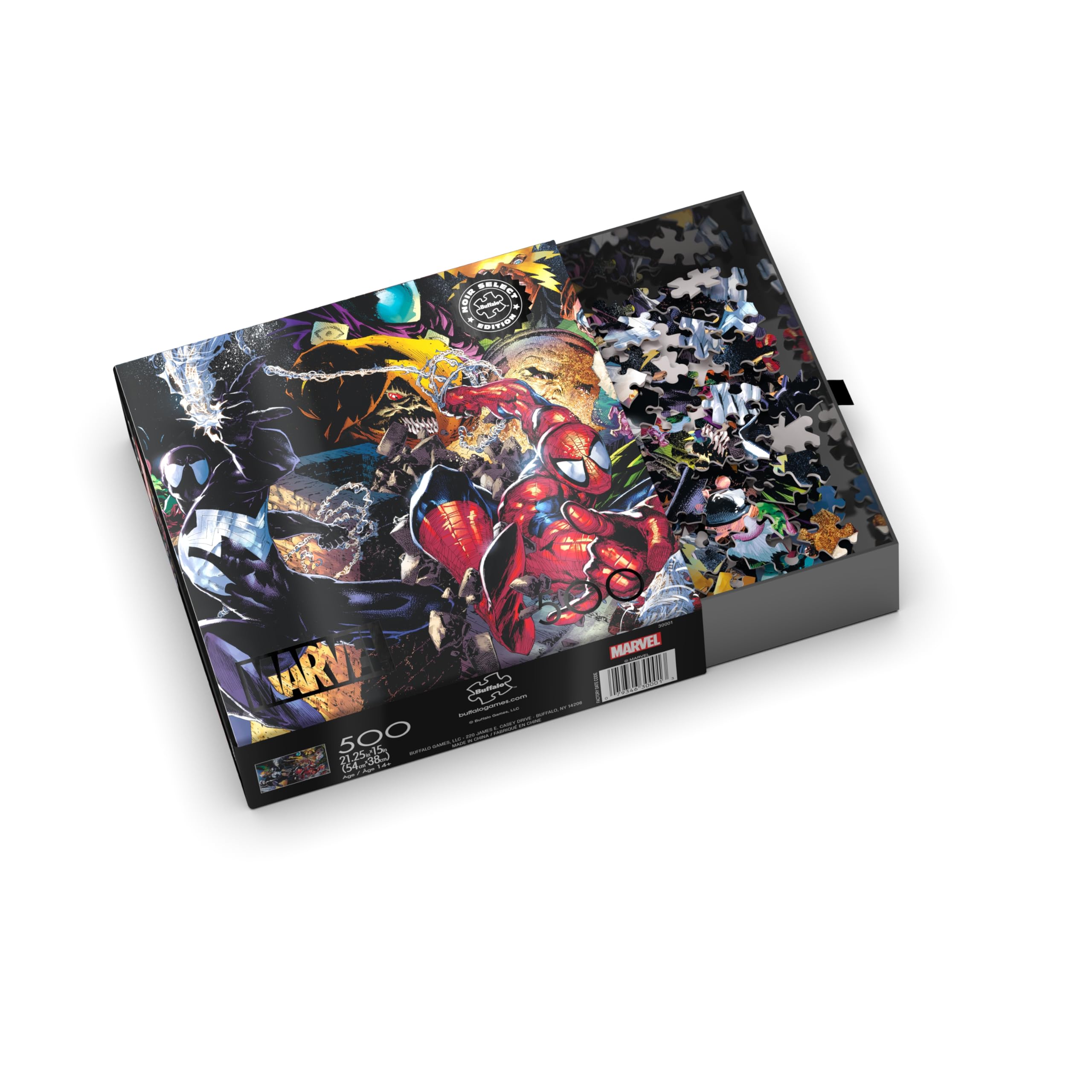 Buffalo Games - Marvel - The Amazing Spider-Man No. 4-500 Piece Jigsaw Puzzle for Adults -Challenging Puzzle Perfect for Game Nights - Finished Size is 21.25 x 15.00 - Image 3