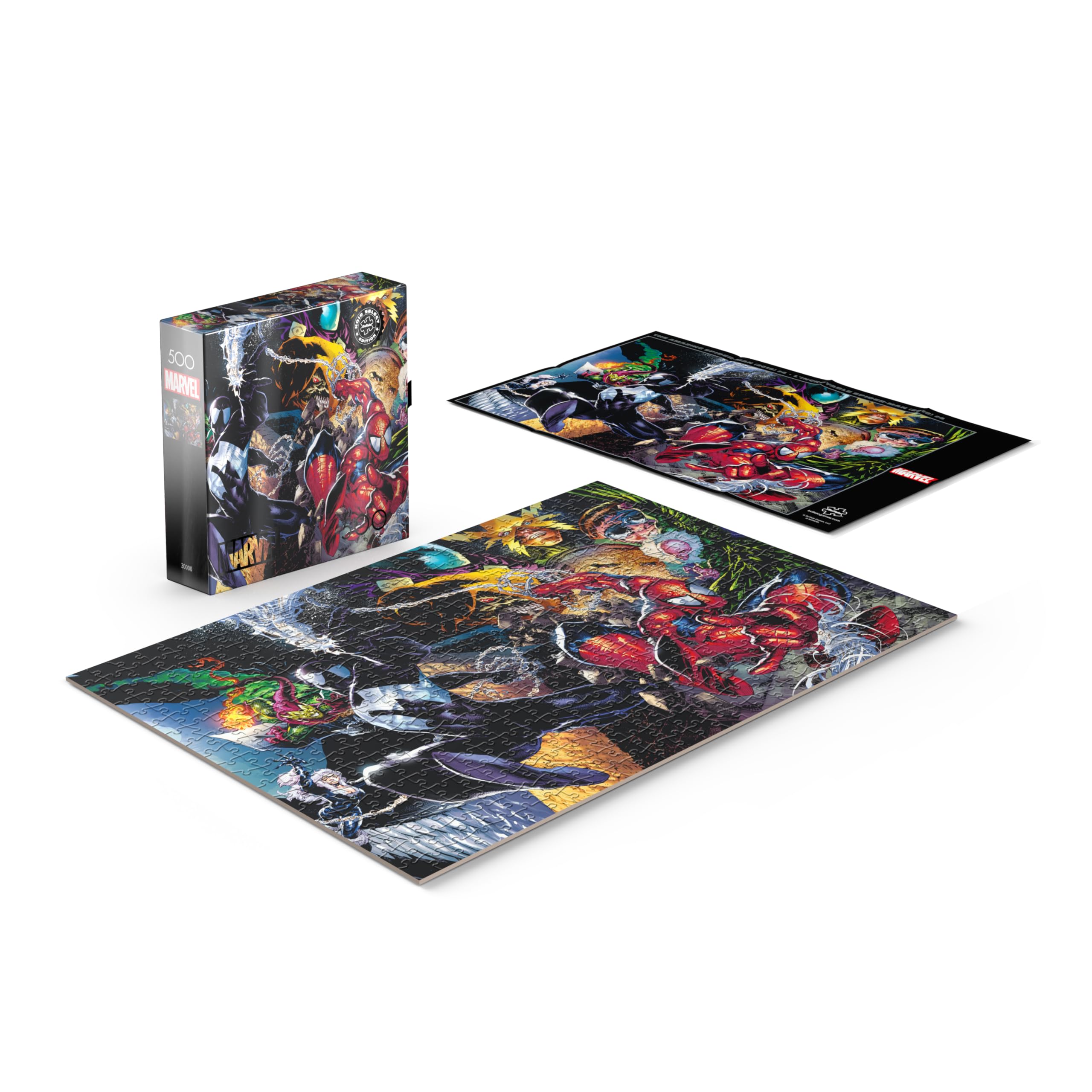 Buffalo Games - Marvel - The Amazing Spider-Man No. 4-500 Piece Jigsaw Puzzle for Adults -Challenging Puzzle Perfect for Game Nights - Finished Size is 21.25 x 15.00 - Image 5