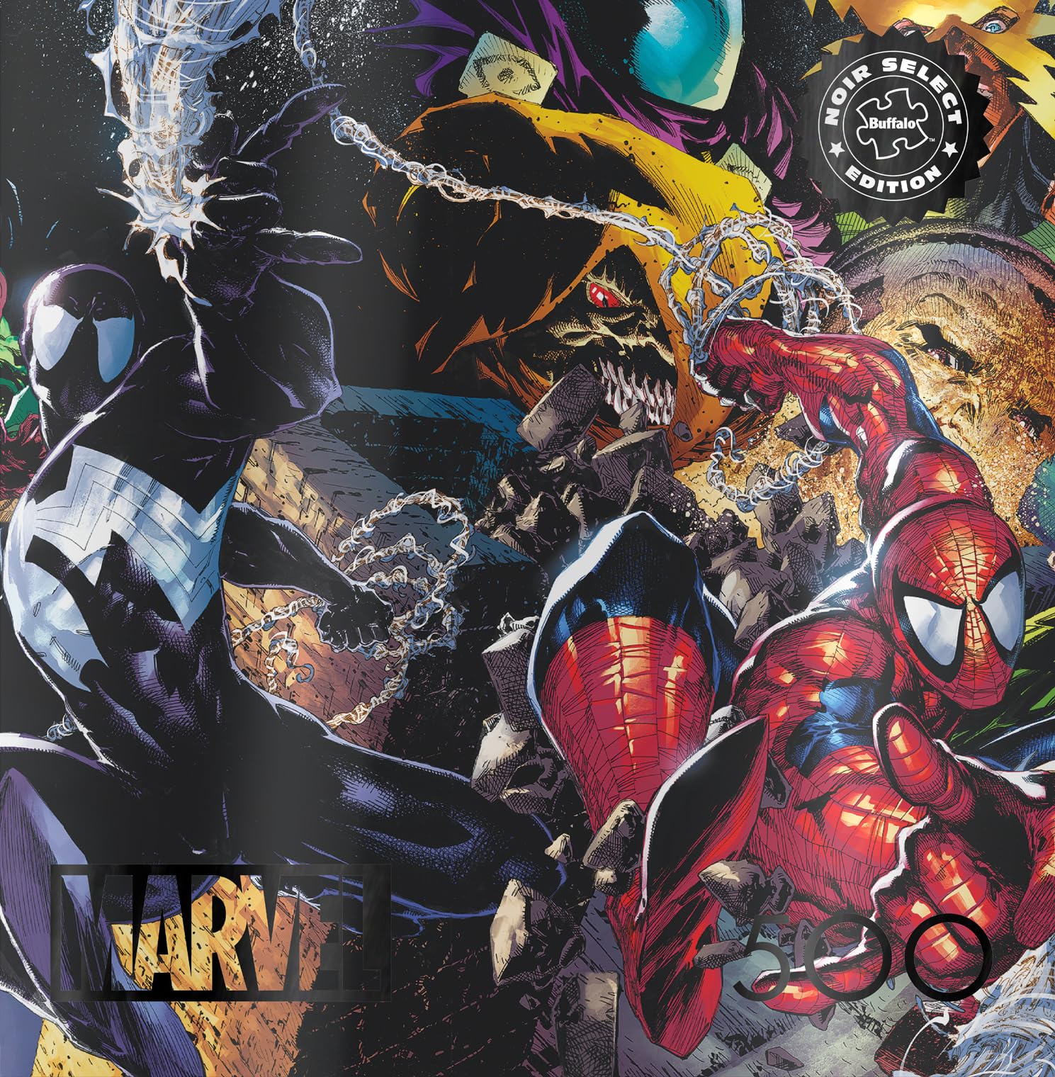 Buffalo Games - Marvel - The Amazing Spider-Man No. 4-500 Piece Jigsaw Puzzle for Adults -Challenging Puzzle Perfect for Game Nights - Finished Size is 21.25 x 15.00 - Image 7