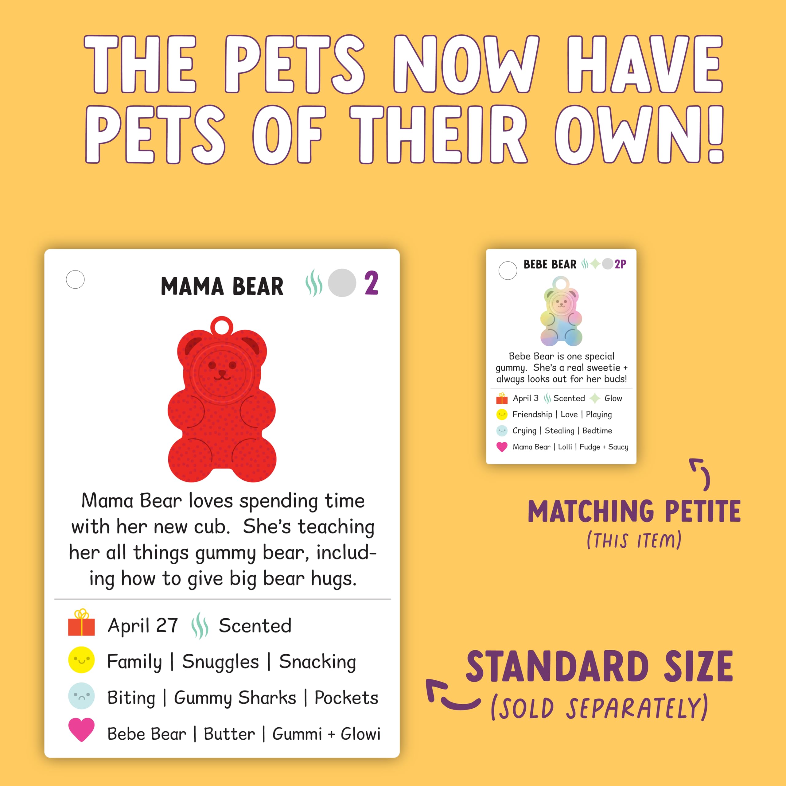 Buffalo Games Pop It Pets Petites - Season 2 - The Ultimate MINI Sensory Fidget Toy - Popping Bubbles and Adorable Characters for Your Pets - Collector map with Cards and Stickers from Buffalo Games - Image 5