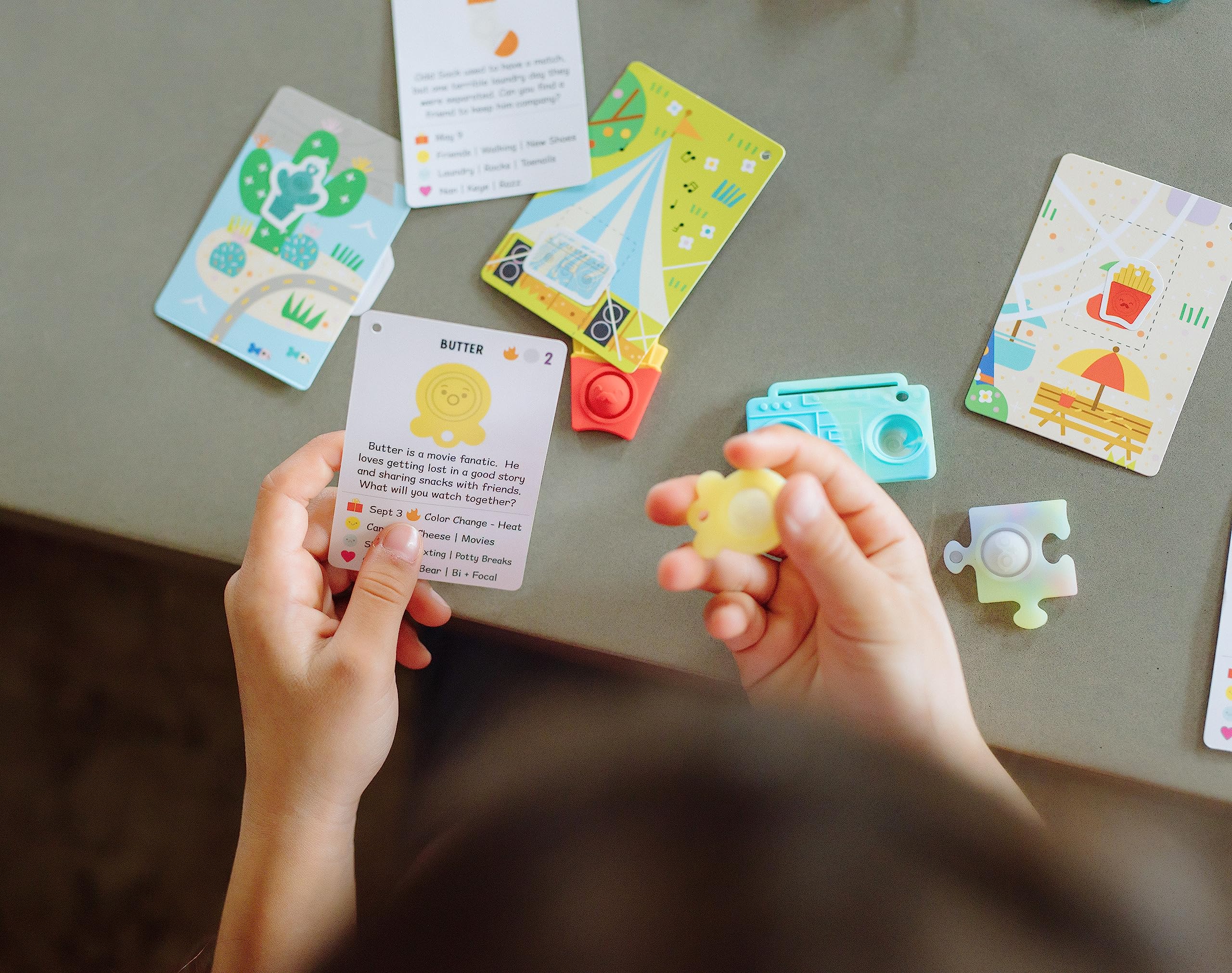 Buffalo Games Pop It Pets - Season 2 - The Ultimate Sensory Fidget Toy - Popping Bubbles and Adorable Characters - Collector map with Cards and Stickers from Buffalo Games - Image 8