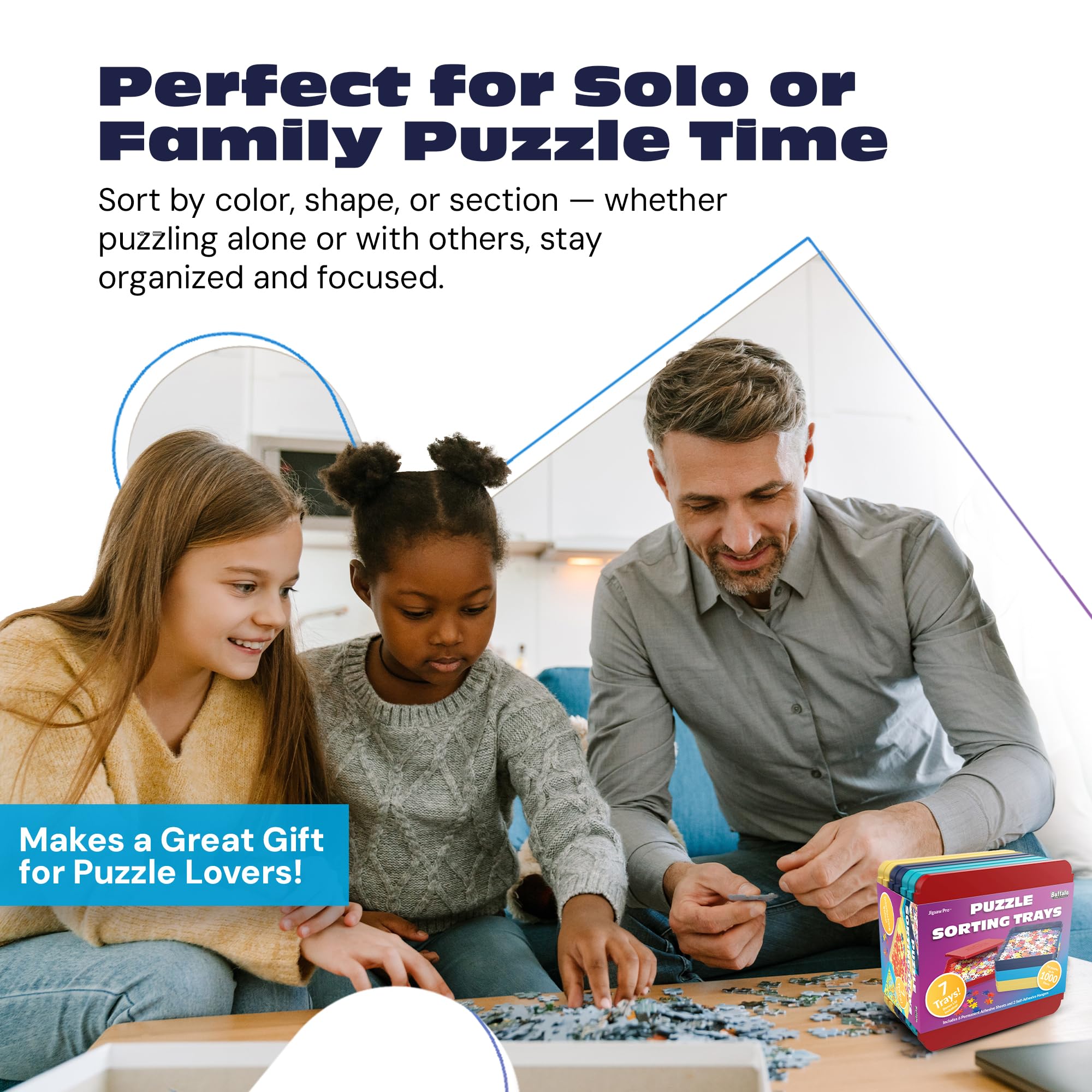 Buffalo Games - Puzzle Sorting Trays - 7 Count (Pack of 1) - Image 5