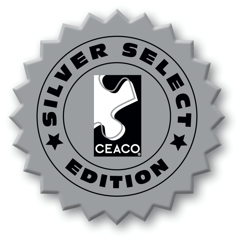 Ceaco - Thomas Kinkade - Harry Potter - The Great Hall - 500 Piece Silver Select Jigsaw Puzzle - Festive Christmas Puzzles for Adults – Precision-Cut Pieces, Winter Artwork, and Hours of Holiday Fun​ - Image 4