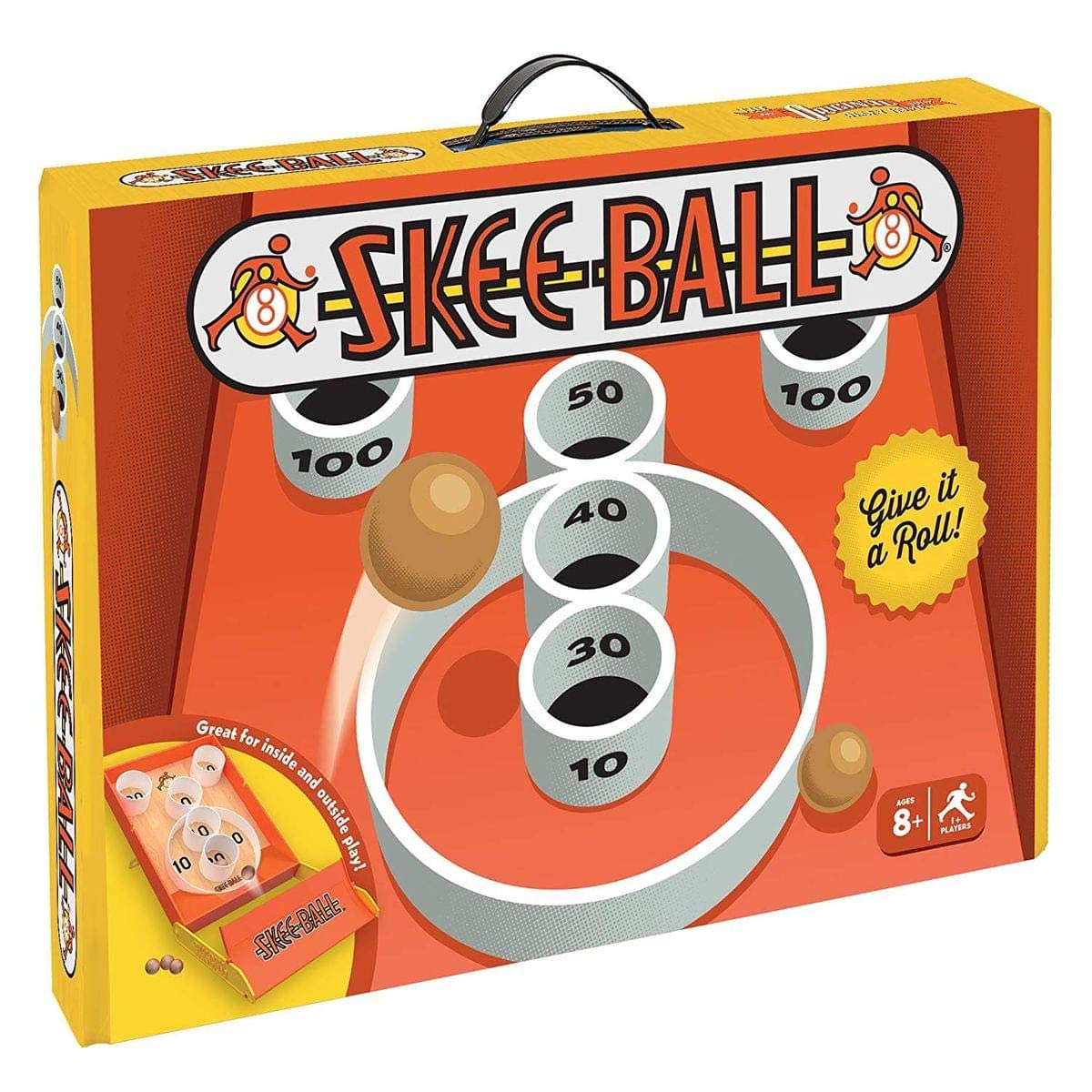Buffalo Games Skee-Ball | Portable-Sized Classic Arcade Roll and Score Game for Kids, Adults & Families | Play Outdoor or Indoor - Image 3