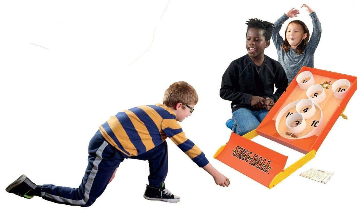 Buffalo Games Skee-Ball | Portable-Sized Classic Arcade Roll and Score Game for Kids, Adults & Families | Play Outdoor or Indoor - Image 4