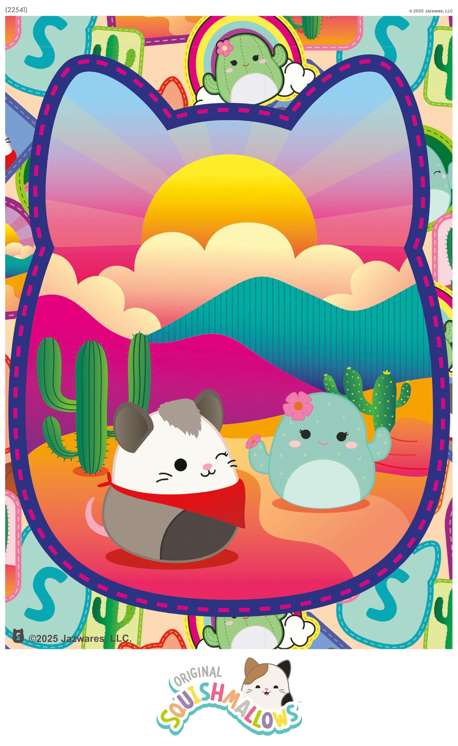 Buffalo Games – Squishmallows: Desert Adventure - 300 Oversized Piece Jigsaw Puzzle - Larger Shapes - Great for Adults, Seniors, Family, Kids, Easy to Grip - Image 4