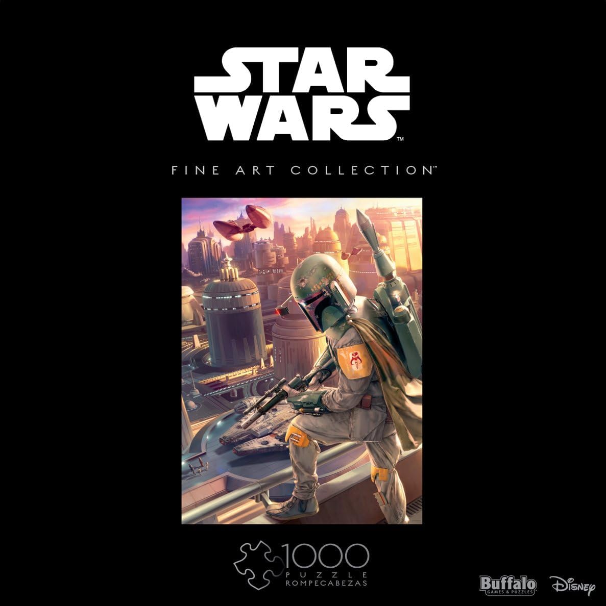 Buffalo Games - Star Wars - Boba Fett - 1000 Piece Jigsaw Puzzle For Adults -Challenging Puzzle Perfect for Game Nights - Finished Size is 26.75 x 19.75 - Image 3