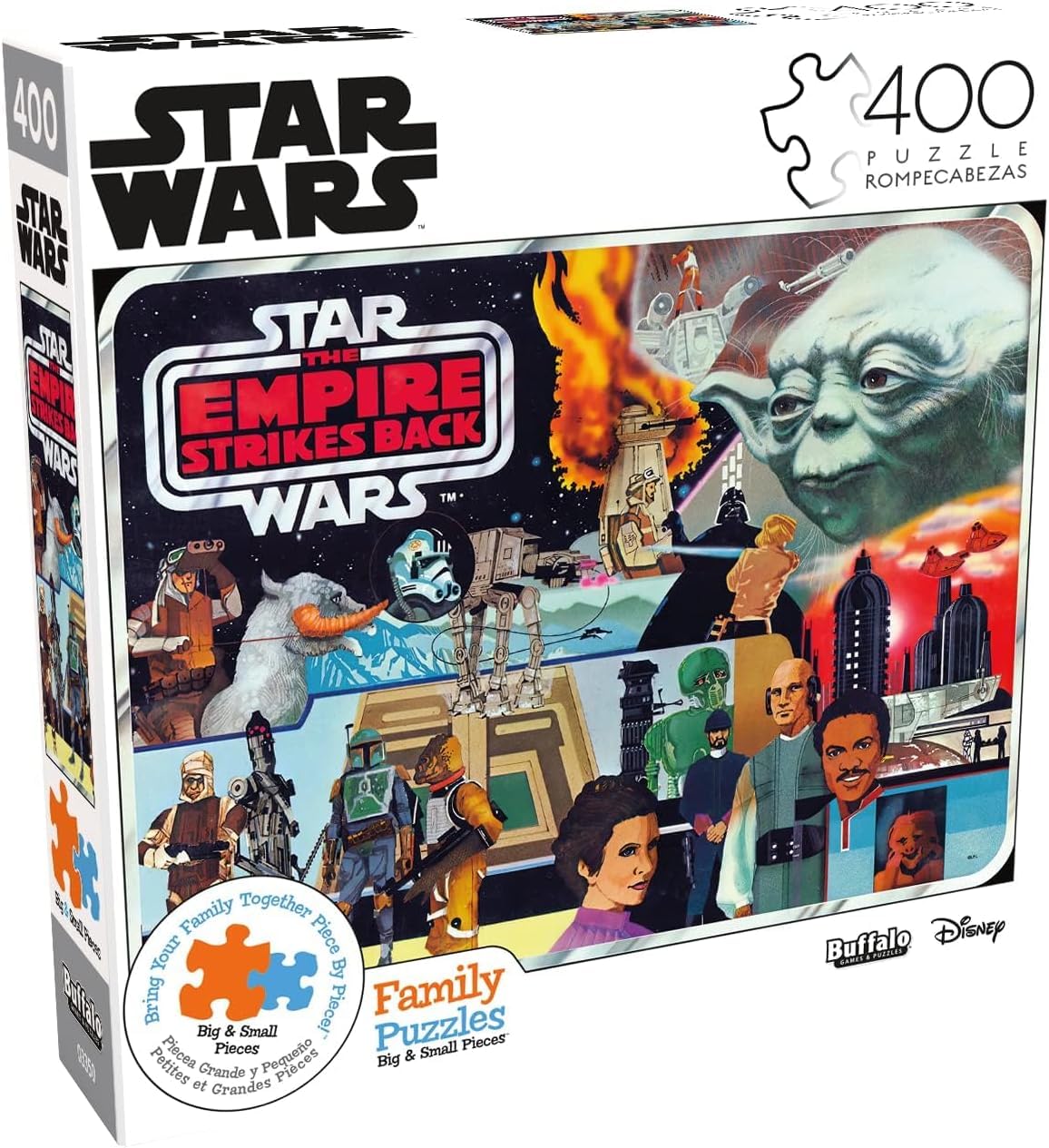 Buffalo Games - Star Wars - Star Wars Collectors Case Art - 400 Piece Jigsaw Puzzle for Families - Challenging Puzzle Perfect for Game Nights - Finished Puzzle Size is 21.25 x 15.00 - Image 3