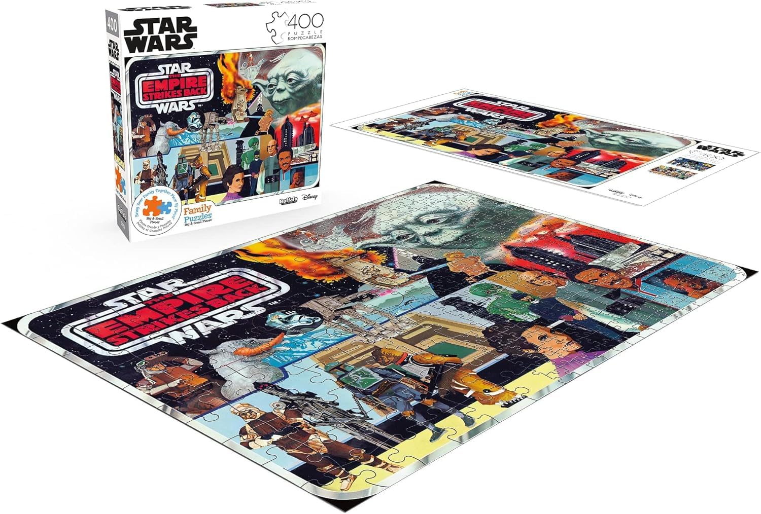 Buffalo Games - Star Wars - Star Wars Collectors Case Art - 400 Piece Jigsaw Puzzle for Families - Challenging Puzzle Perfect for Game Nights - Finished Puzzle Size is 21.25 x 15.00 - Image 5