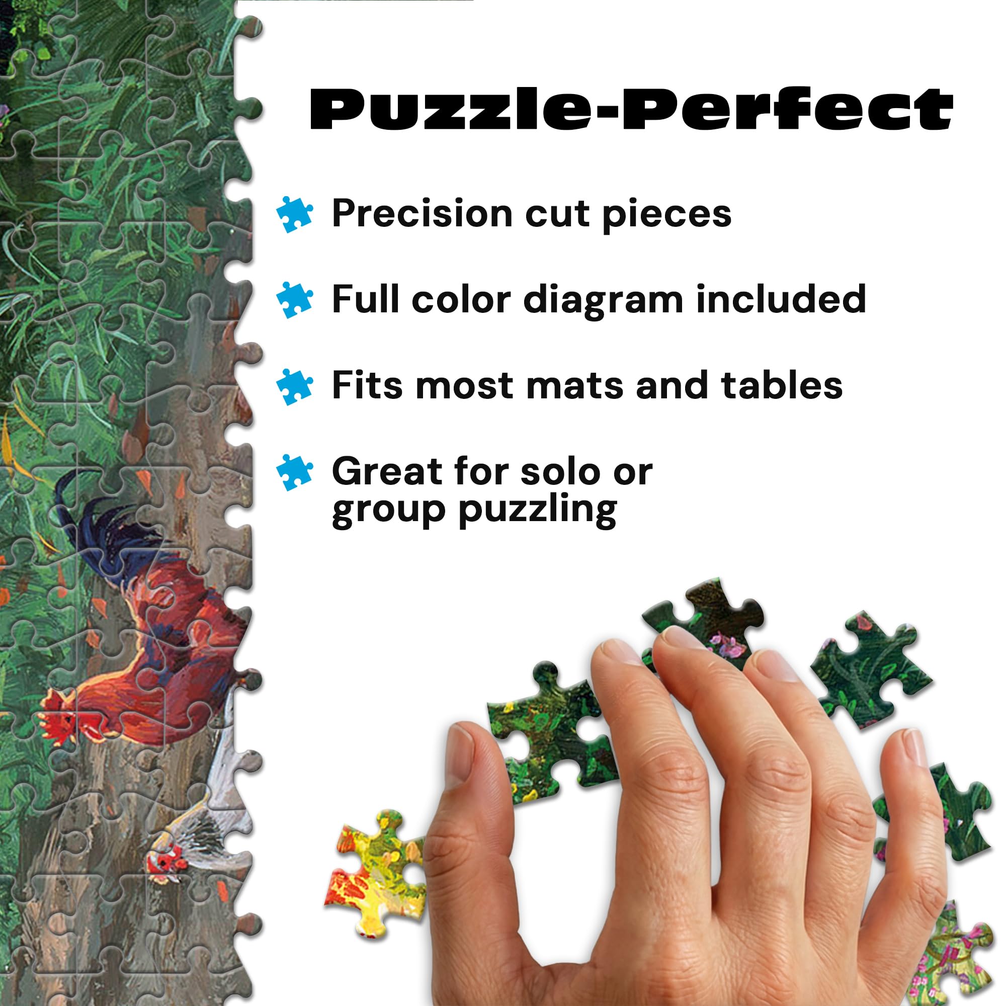 Buffalo Games - Warmth of Home - Abraham Hunter - 1000 Piece Jigsaw Puzzle for Adults - Autumn Countryside Cottage Art with Fall Colors and Cozy Evening Imagery - Image 4