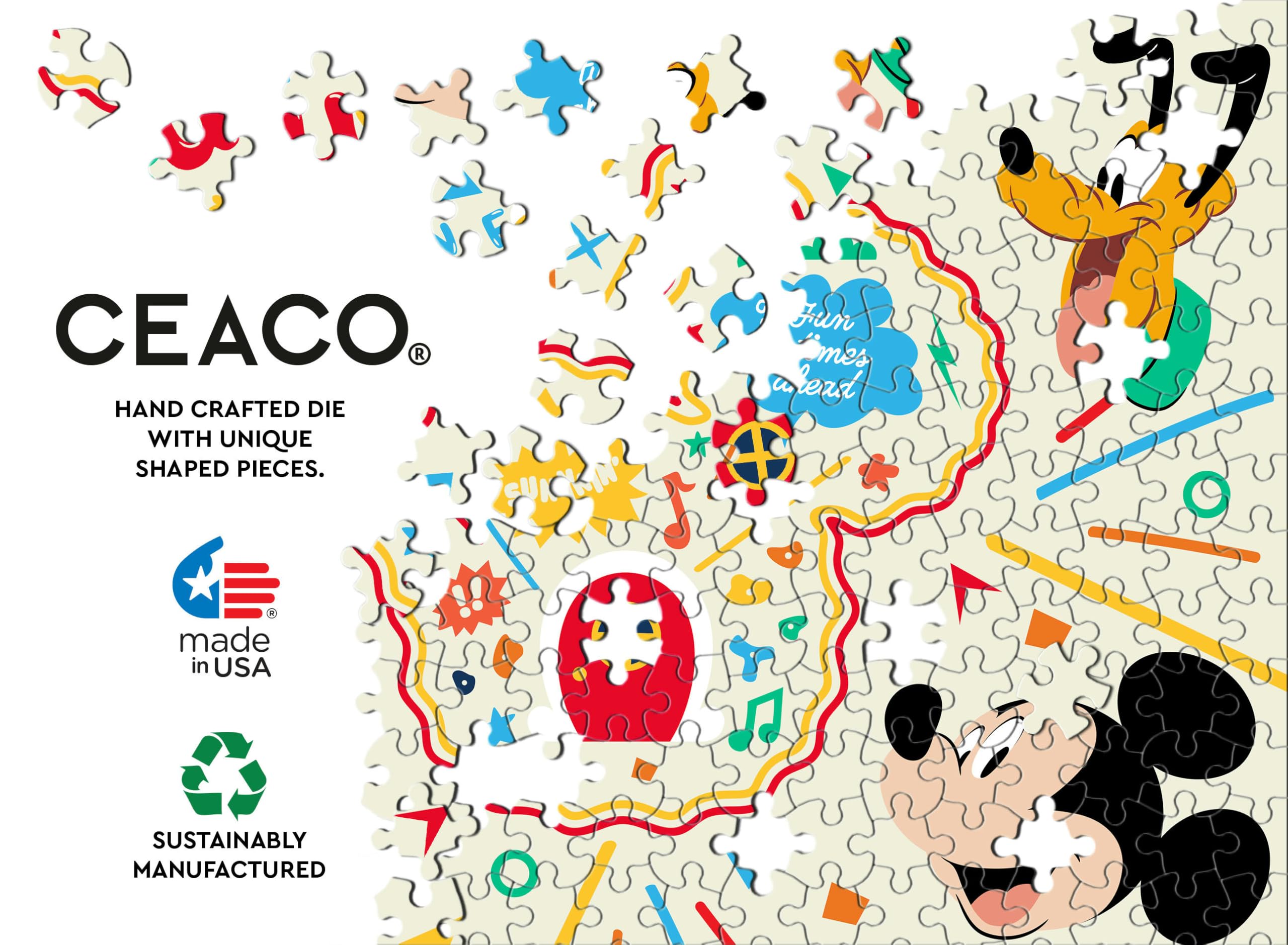 Ceaco - 4 in 1 Kids Disney Classic Kids Multipack Jigsaw Puzzle - Disney - Engaging Puzzles Perfect for Game Nights - Finished Size Varies - Image 7