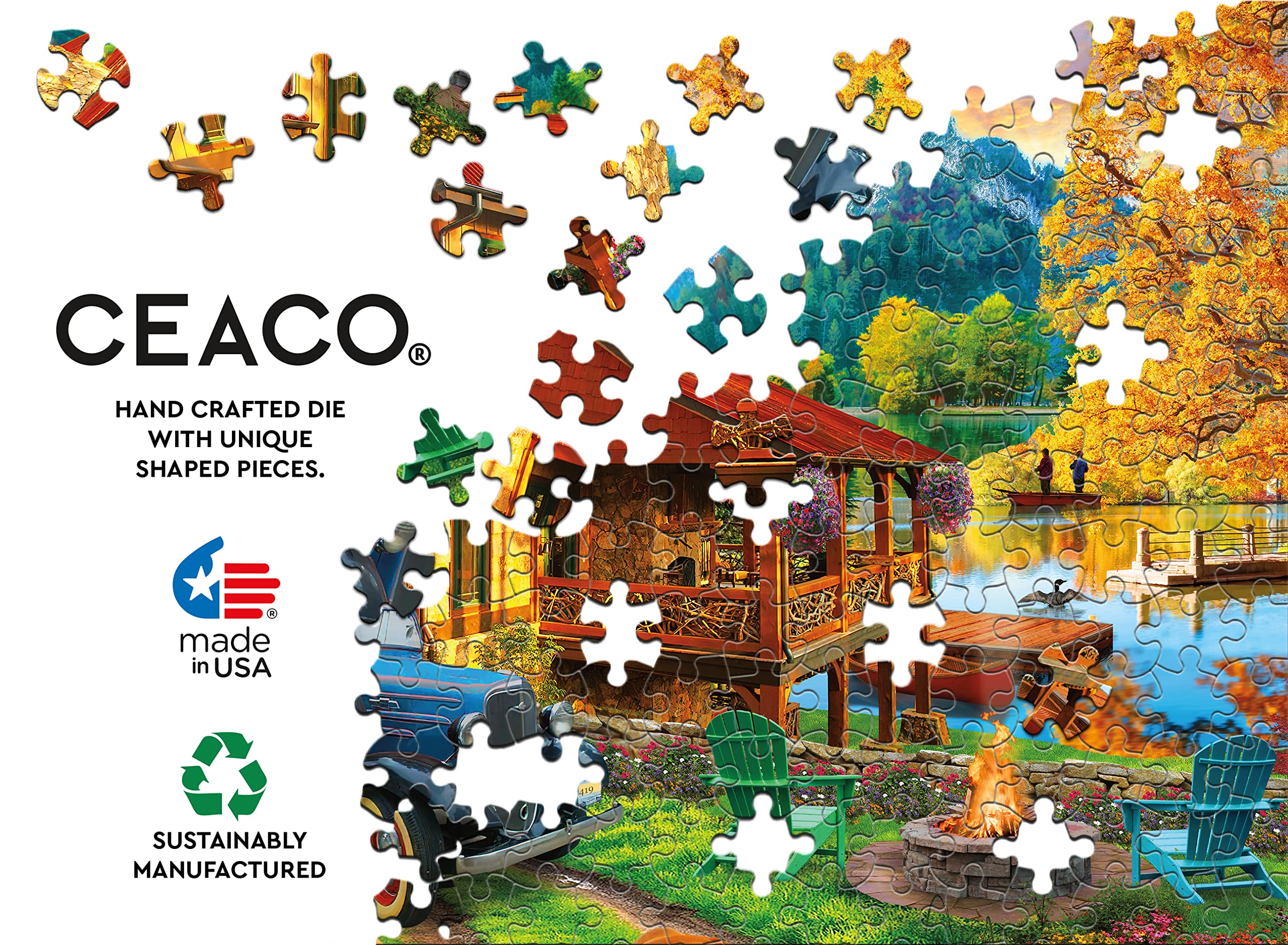 Ceaco - David Maclean - The Getaway - 750 Piece Jigsaw Puzzle - Image 5