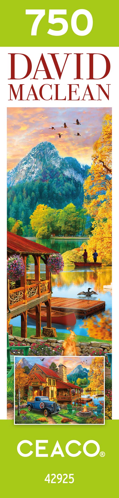 Ceaco - David Maclean - The Getaway - 750 Piece Jigsaw Puzzle - Image 8