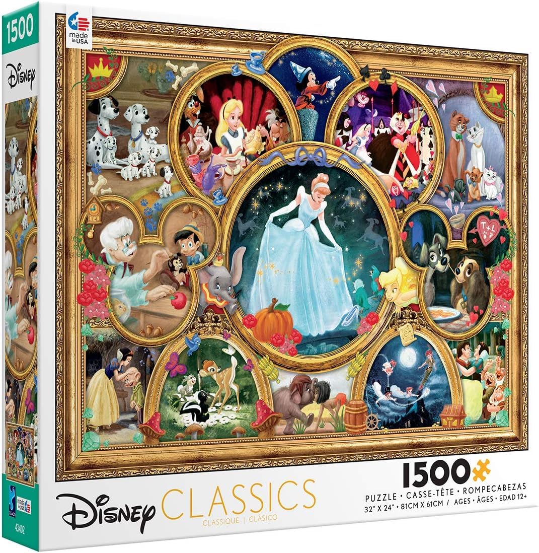 Ceaco - Disney Classics - Classic Collage - 1500 Piece Jigsaw Puzzle - Image 6