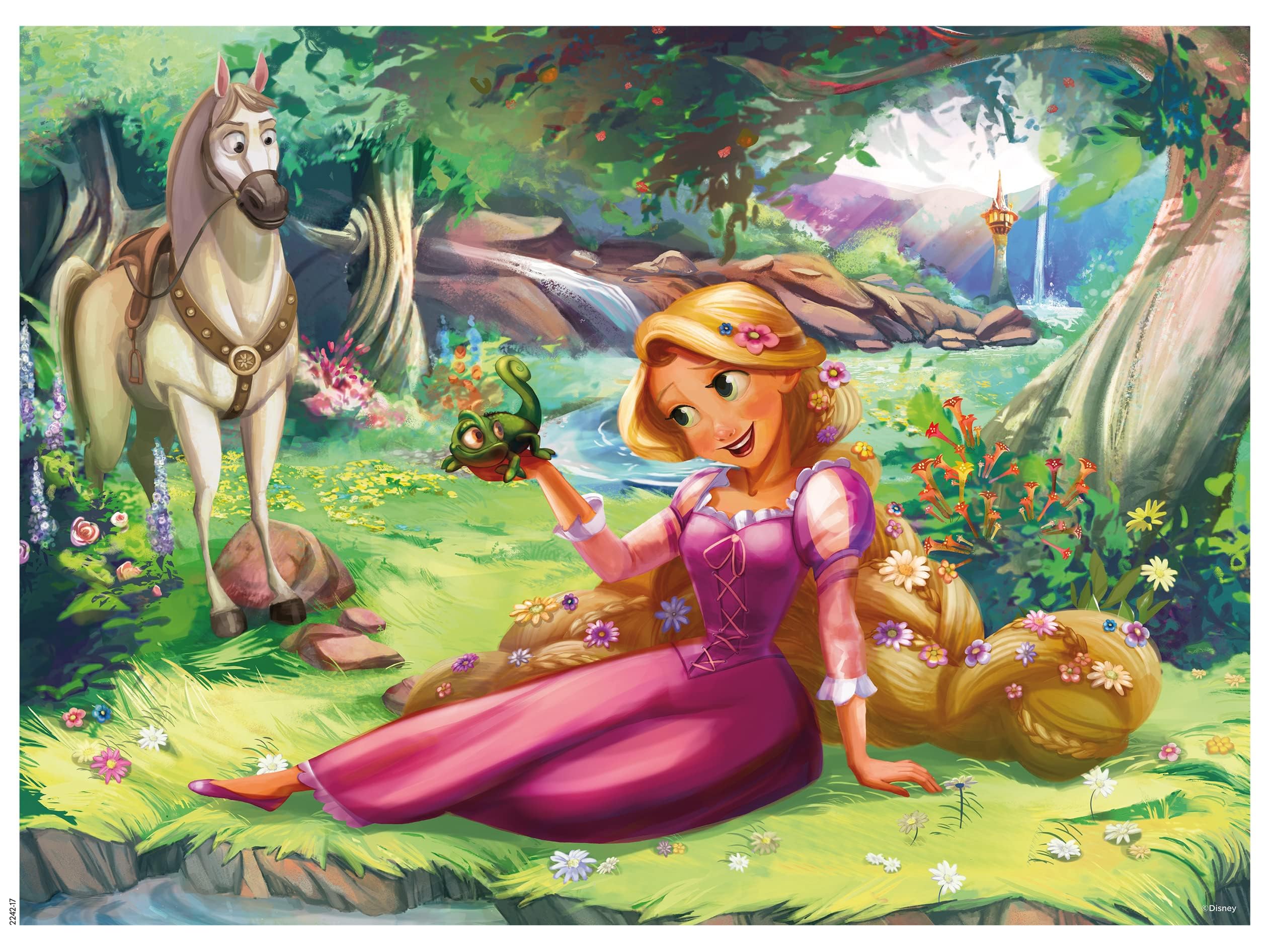Ceaco - Disney Friends - Rapunzel and Pascal - 200 Piece Jigsaw Puzzle - Image 5
