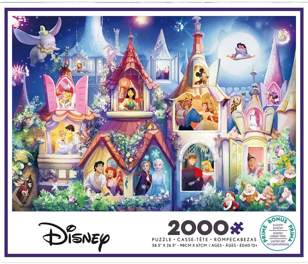 Ceaco - Disney - Princess Castle - 2000 Piece Jigsaw Puzzle - Image 3