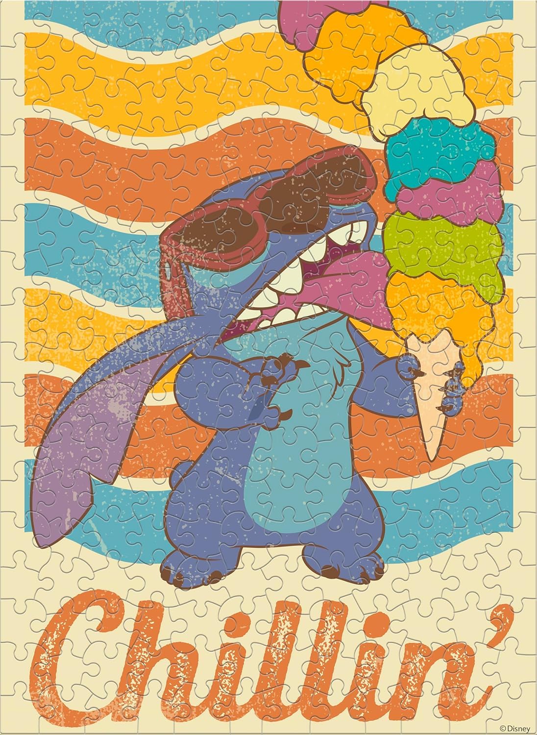 Ceaco - Disney - Stitch - Wear Your Shades - 200 Piece Jigsaw Puzzle - Image 5