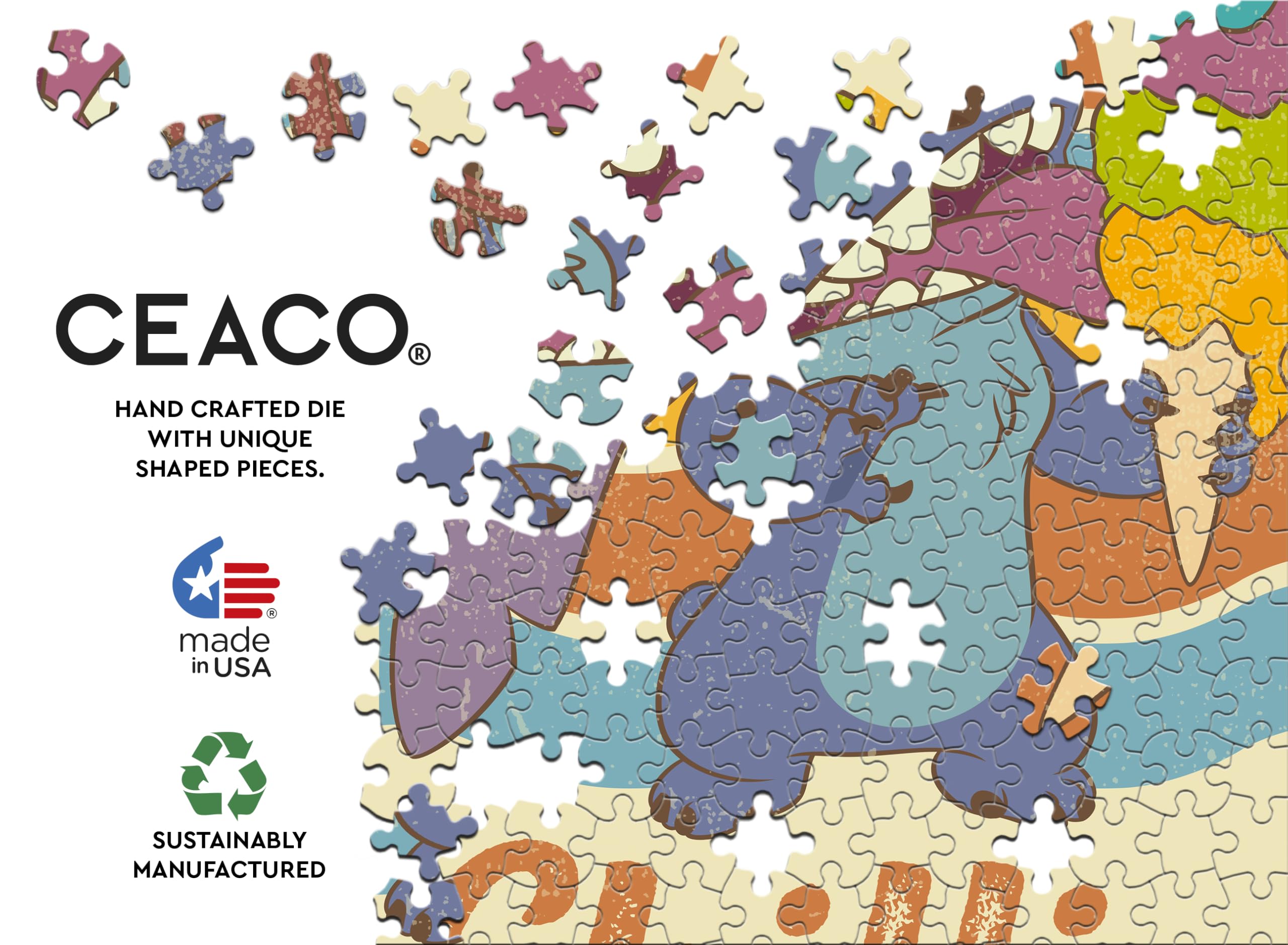 Ceaco - Disney - Stitch - Wear Your Shades - 200 Piece Jigsaw Puzzle - Image 6