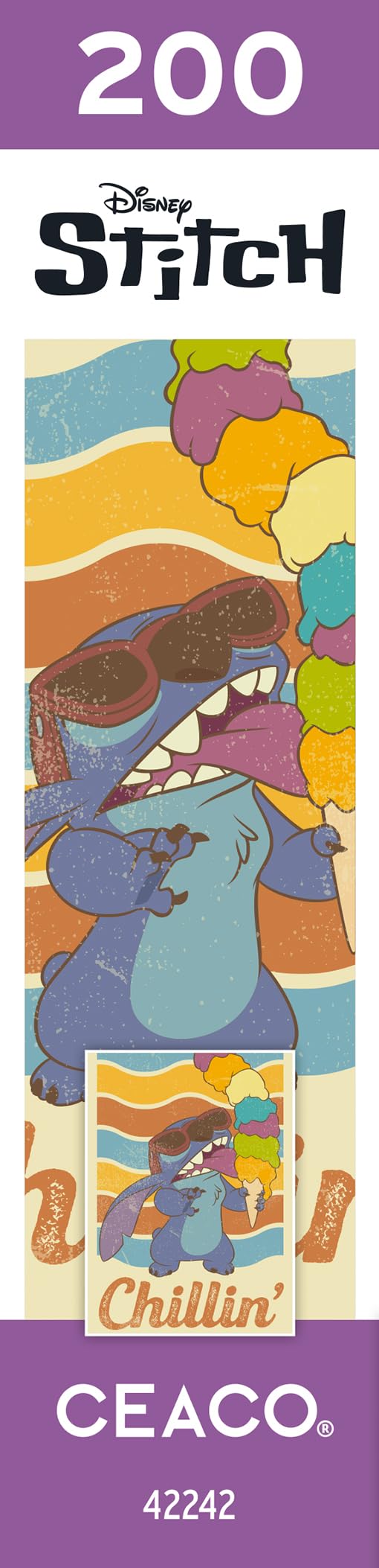 Ceaco - Disney - Stitch - Wear Your Shades - 200 Piece Jigsaw Puzzle - Image 8