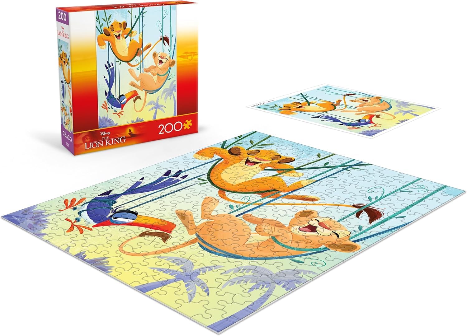 Ceaco - Disney - The Lion King - Lion King Best Friends - 200 Piece Jigsaw Puzzle - Image 4