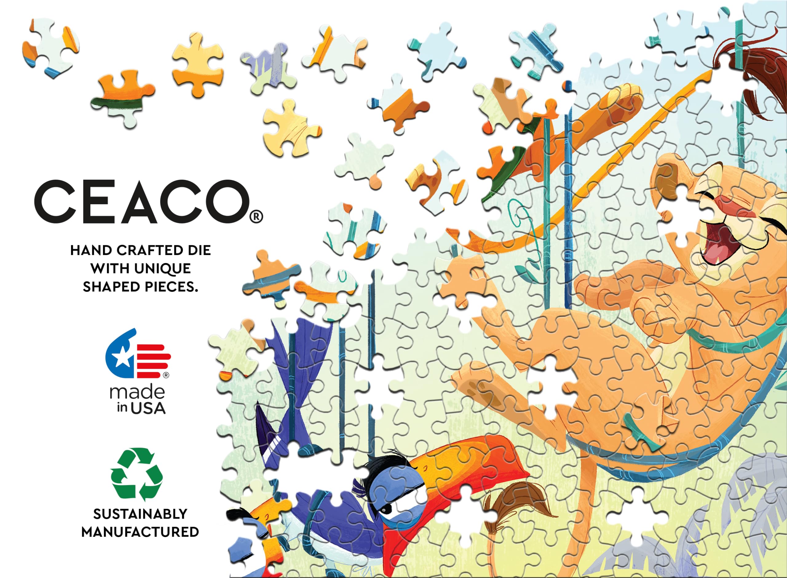 Ceaco - Disney - The Lion King - Lion King Best Friends - 200 Piece Jigsaw Puzzle - Image 6