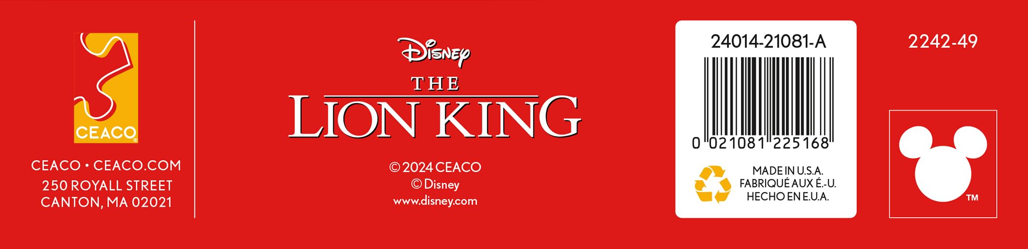 Ceaco - Disney - The Lion King - Lion King Best Friends - 200 Piece Jigsaw Puzzle - Image 7