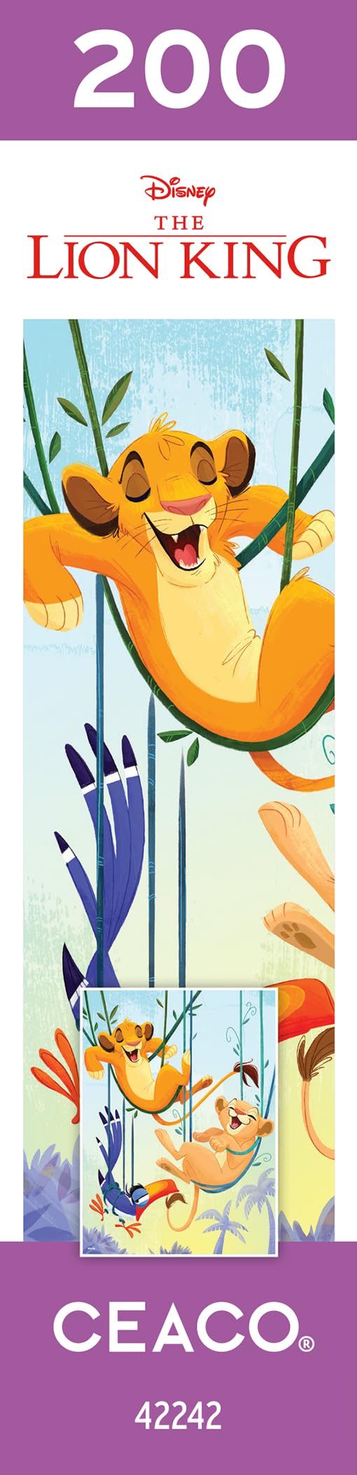 Ceaco - Disney - The Lion King - Lion King Best Friends - 200 Piece Jigsaw Puzzle - Image 8