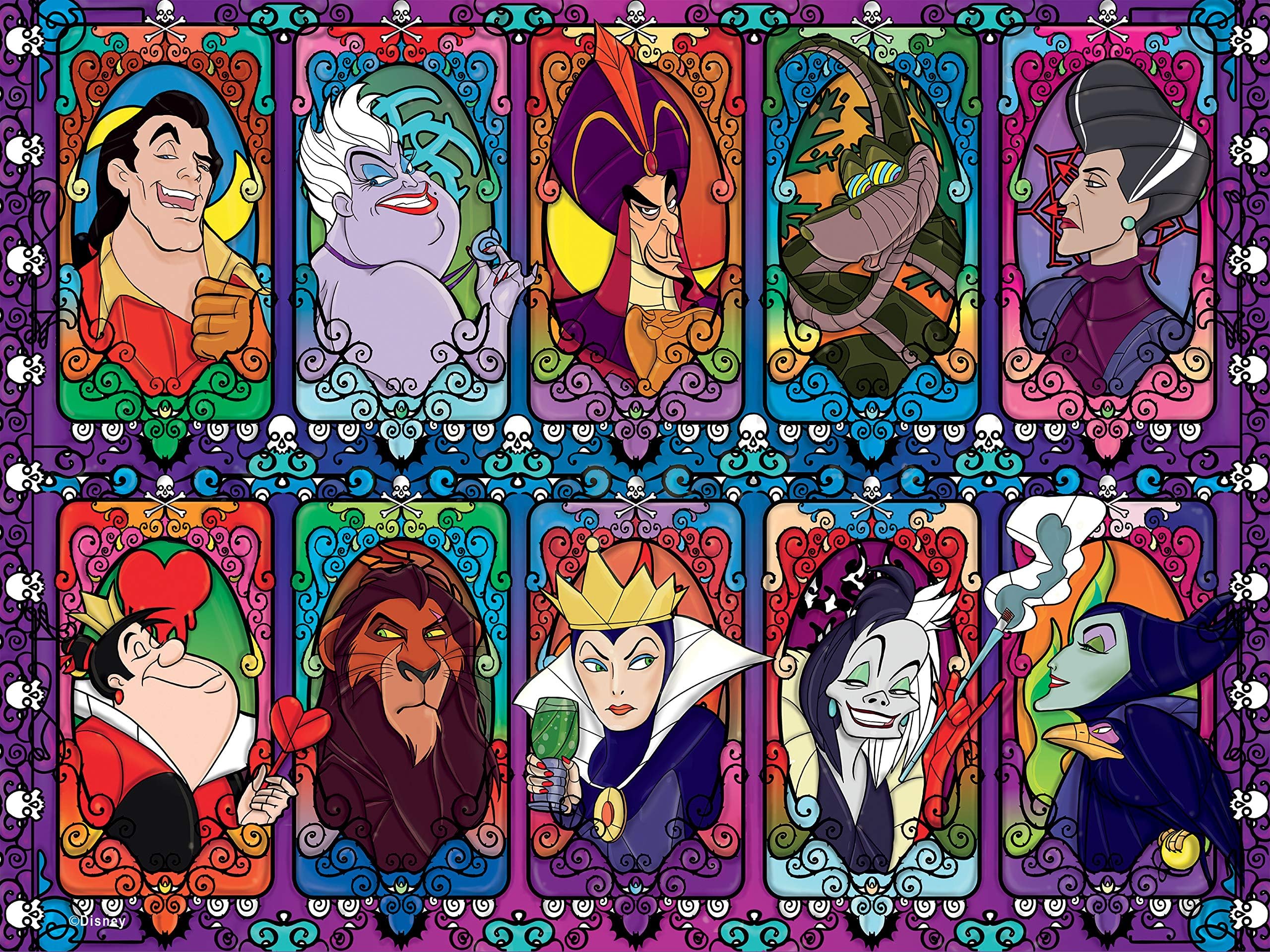 Ceaco - Disney - Villains 2 - 1500 Piece Jigsaw Puzzle - Image 3