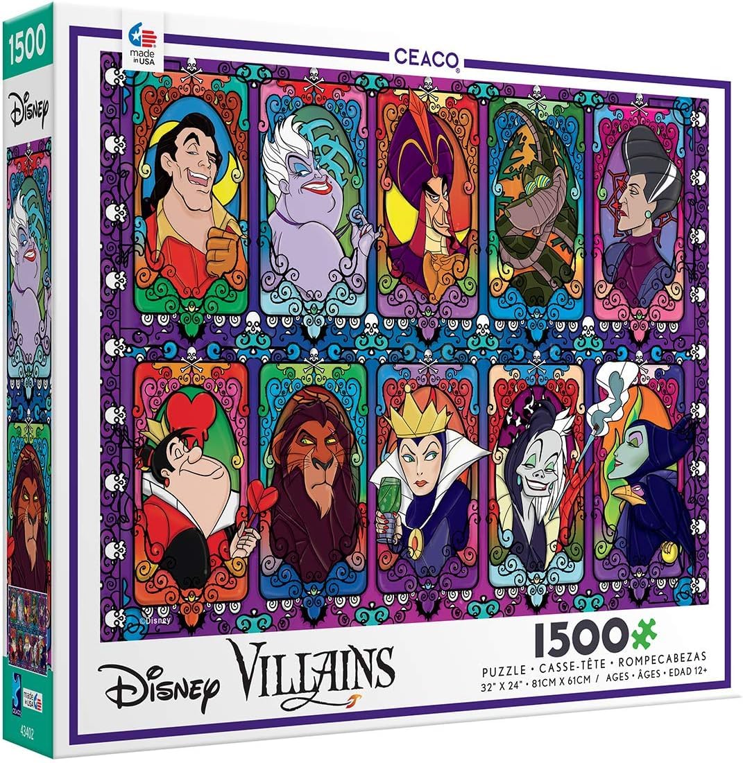 Ceaco - Disney - Villains 2 - 1500 Piece Jigsaw Puzzle - Image 6