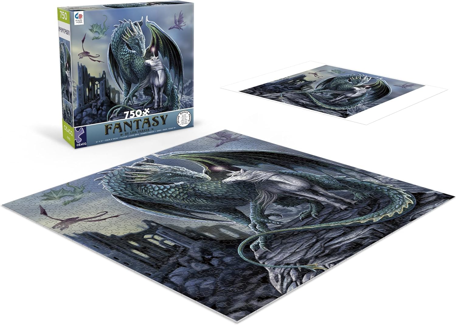 Ceaco - Fantasy - Protector of Magic Jigsaw Puzzle - 750 Piece Jigsaw Puzzle - Image 6