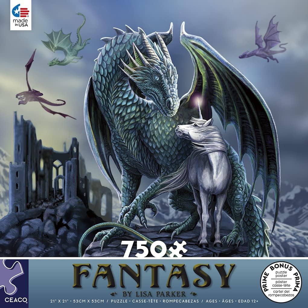 Ceaco - Fantasy - Protector of Magic Jigsaw Puzzle - 750 Piece Jigsaw Puzzle - Image 7