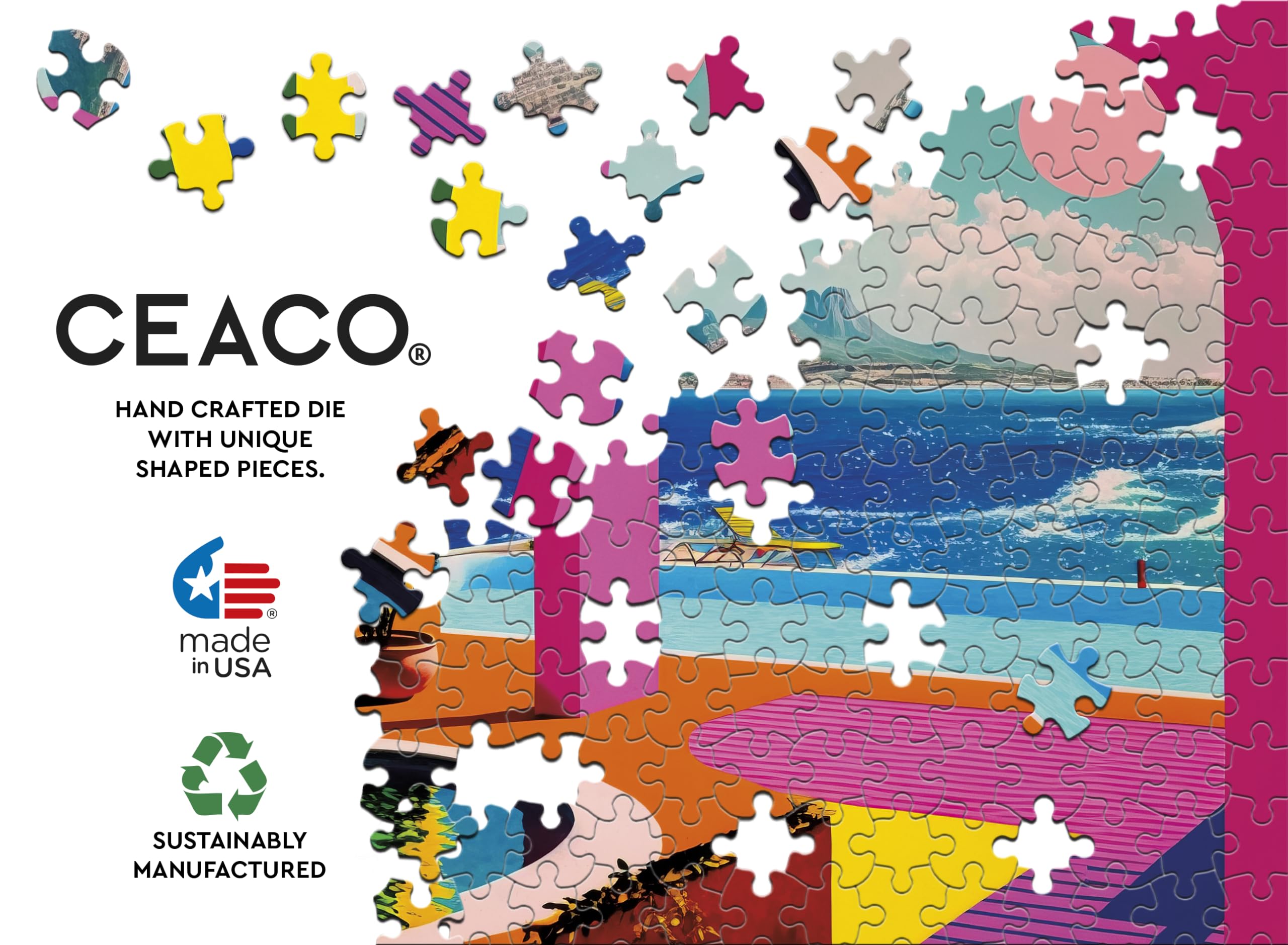 Ceaco - Pop of Color - 750 Piece Jigsaw Puzzle - Image 5