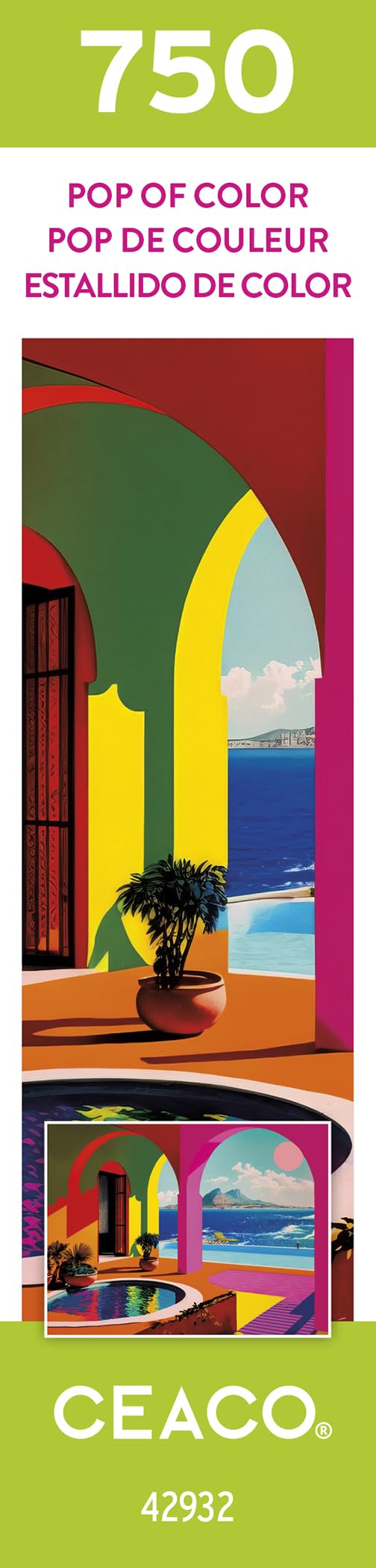 Ceaco - Pop of Color - 750 Piece Jigsaw Puzzle - Image 8