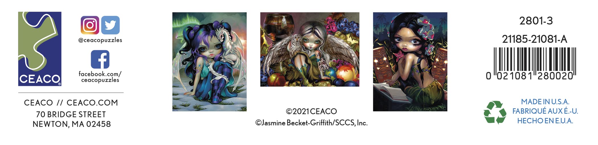 Ceaco - Strangeling - Amara Book - 750 Piece Jigsaw Puzzle - Image 7