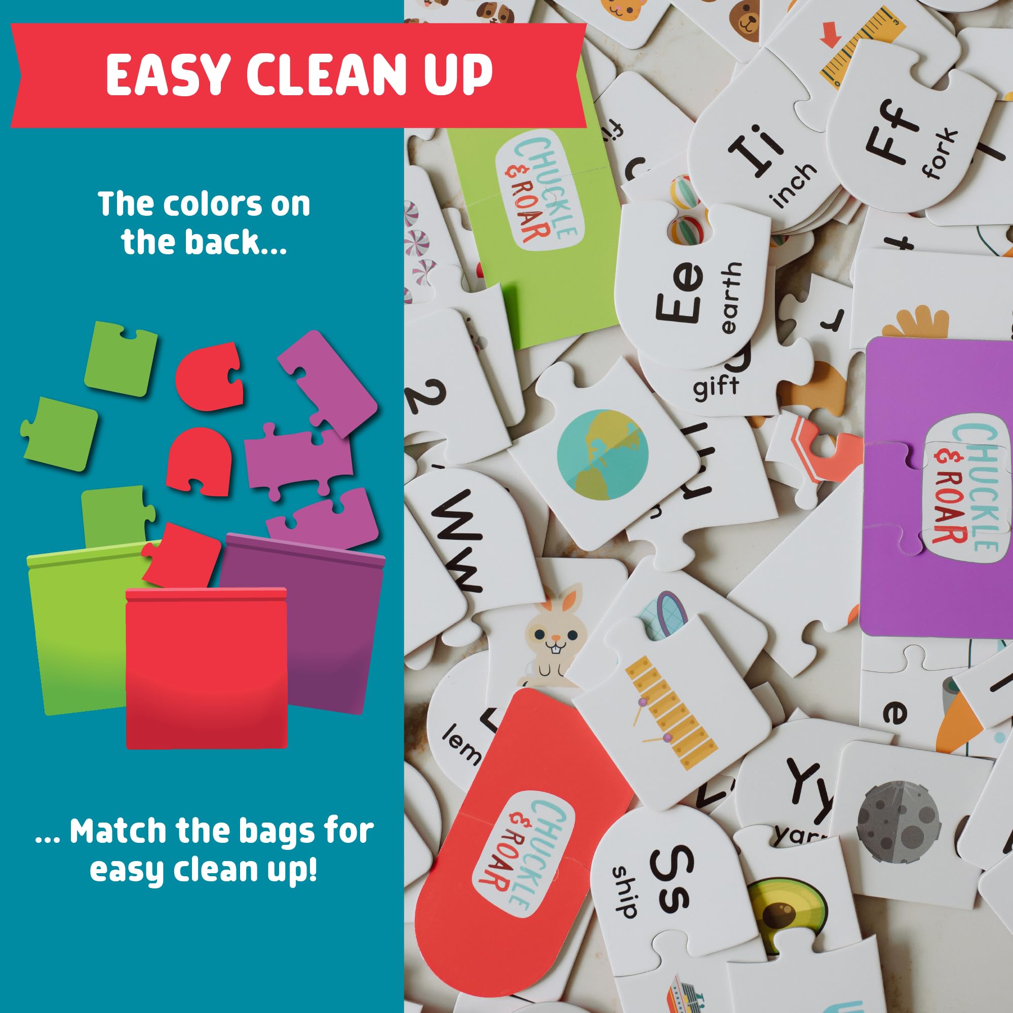 Chuckle & Roar Ultimate Learning Multi-Pack Puzzle - Image 6