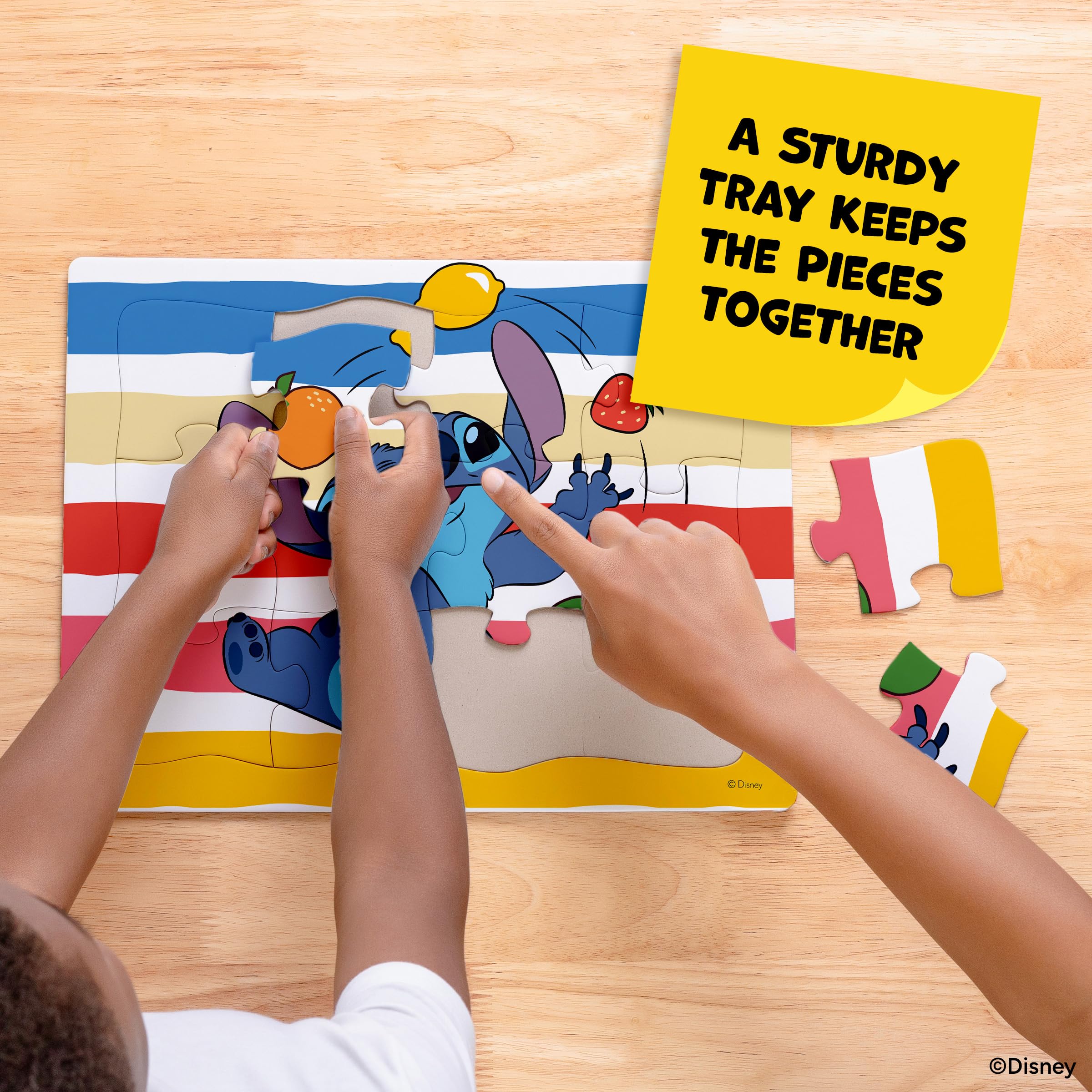 Disney Stitch - CEACO Tray Puzzles 4 Pack - Made for Kids Ages 4+ - Image 3